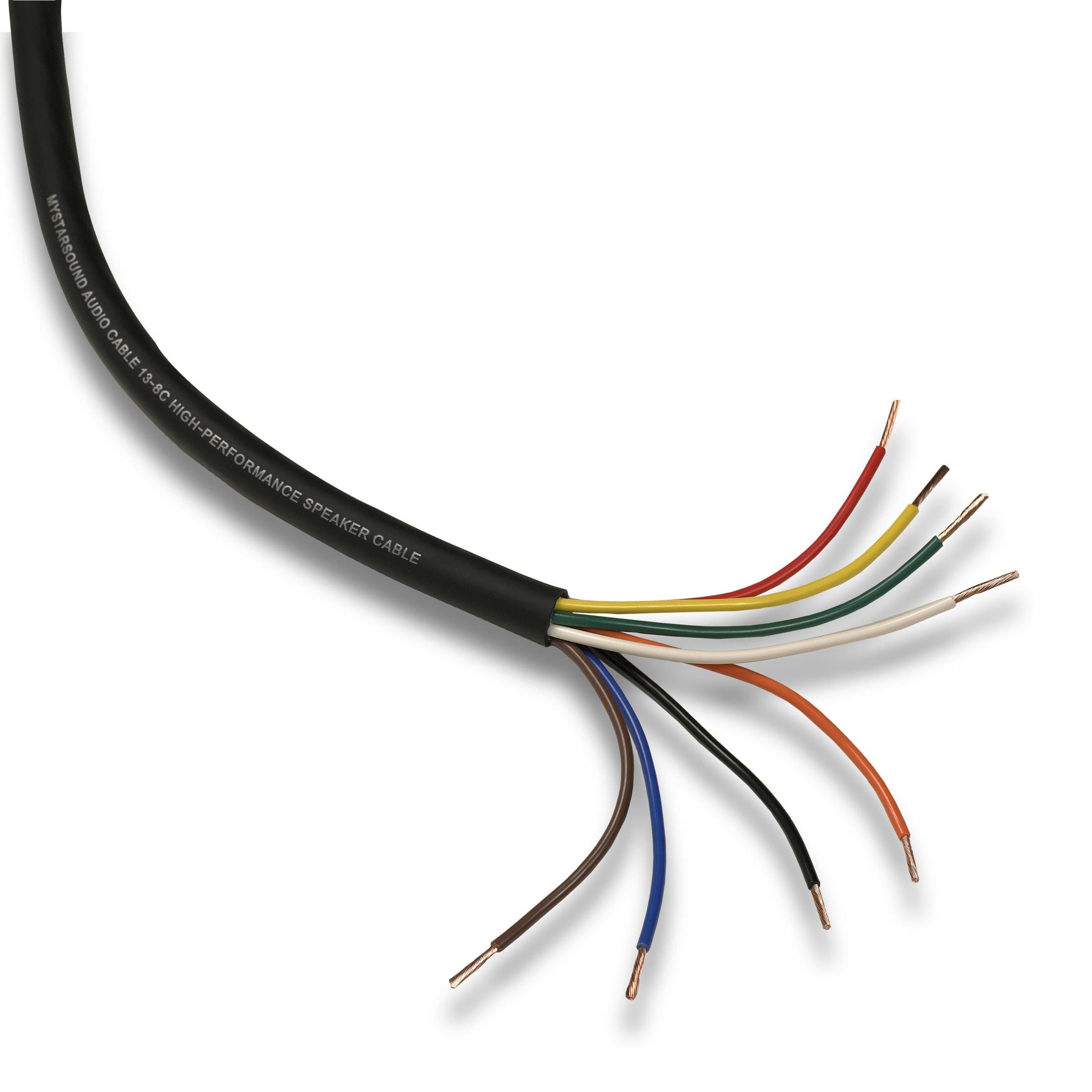 13 GAUGE 8 CONDUCTOR SPEAKER/SNAKE WIRE USA MADE HI END (200 Ft)