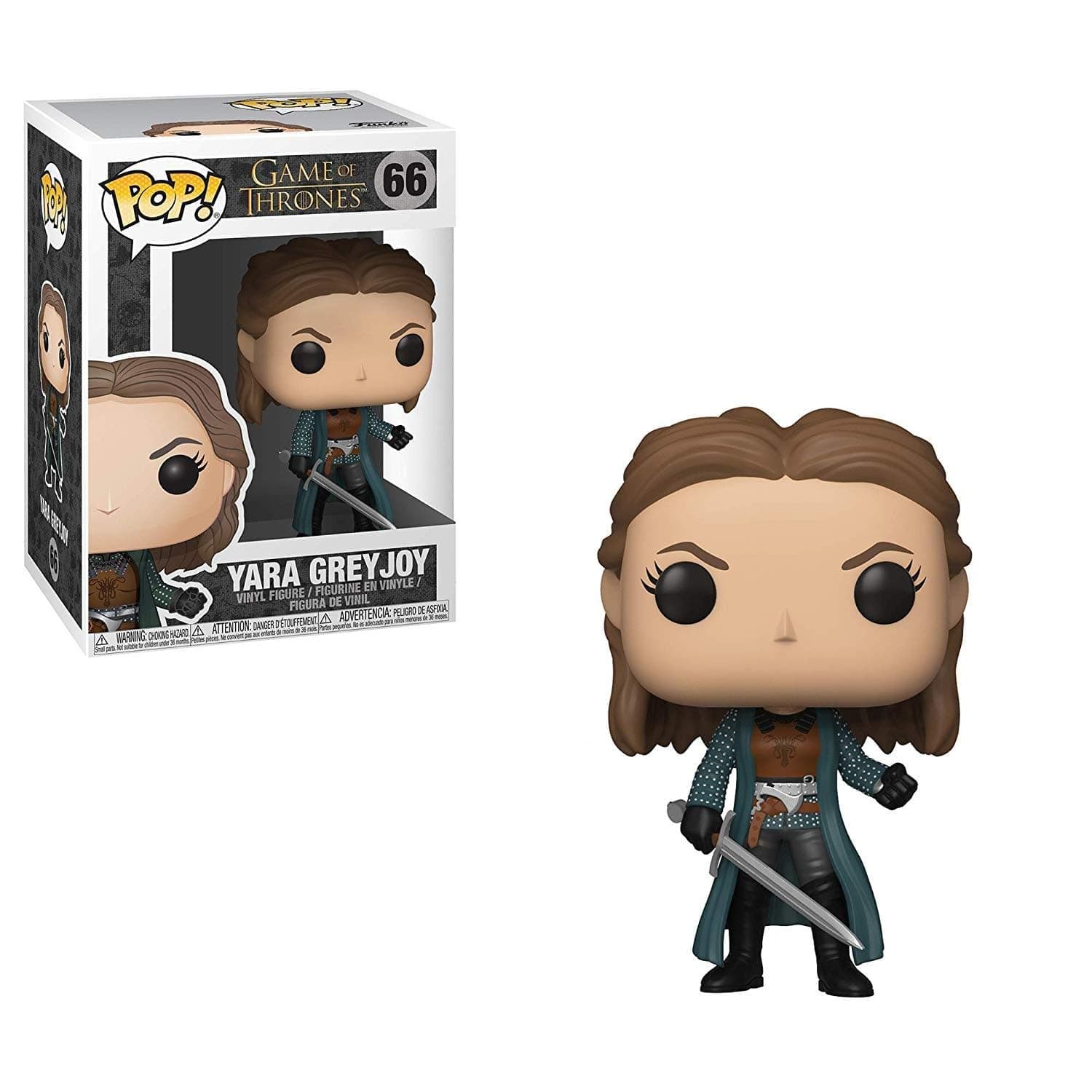 Pop Television: Game of Thrones - Yara Greyjoy Collectible Figure, Multicolor