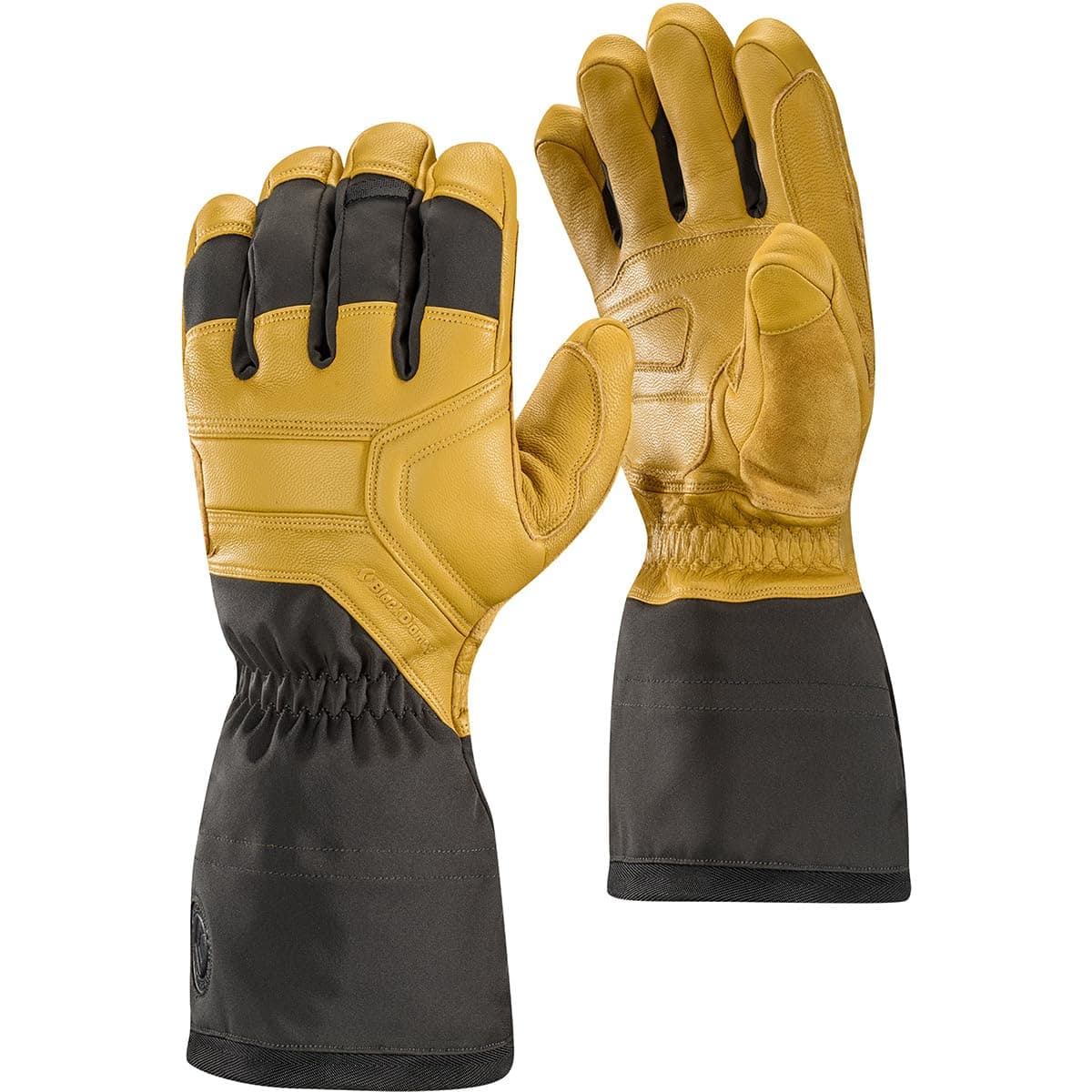 BLACK DIAMOND Guide Ski/Snow Gloves | Premium Leather Shell | Waterproof & Insulated | Includes Gore-TEX Insert, Plus Warm Technology & Goat Leather Palm