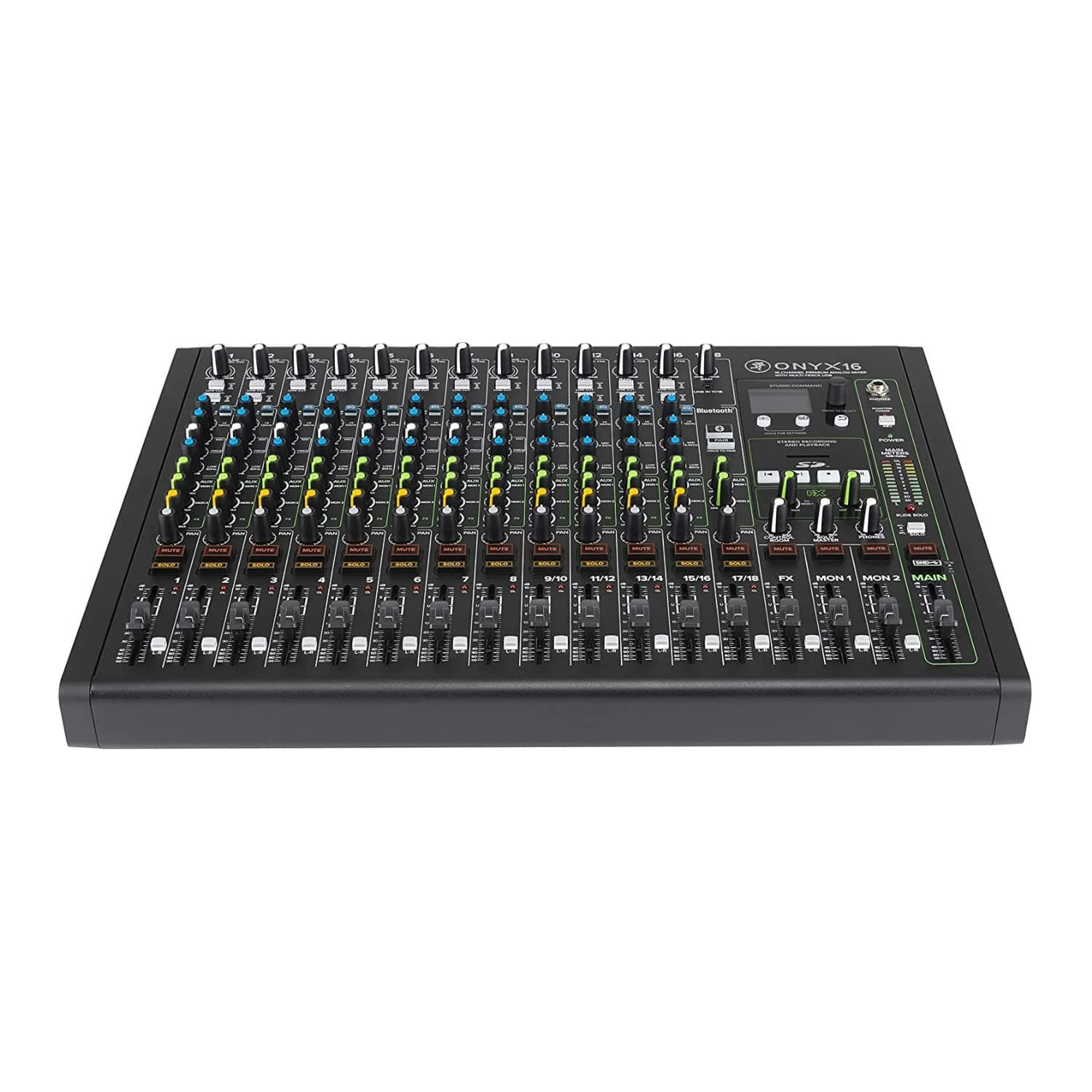 Onyx Series, 16-Channel Premium Analog Mixer with Multi-Track USB (Onyx16)