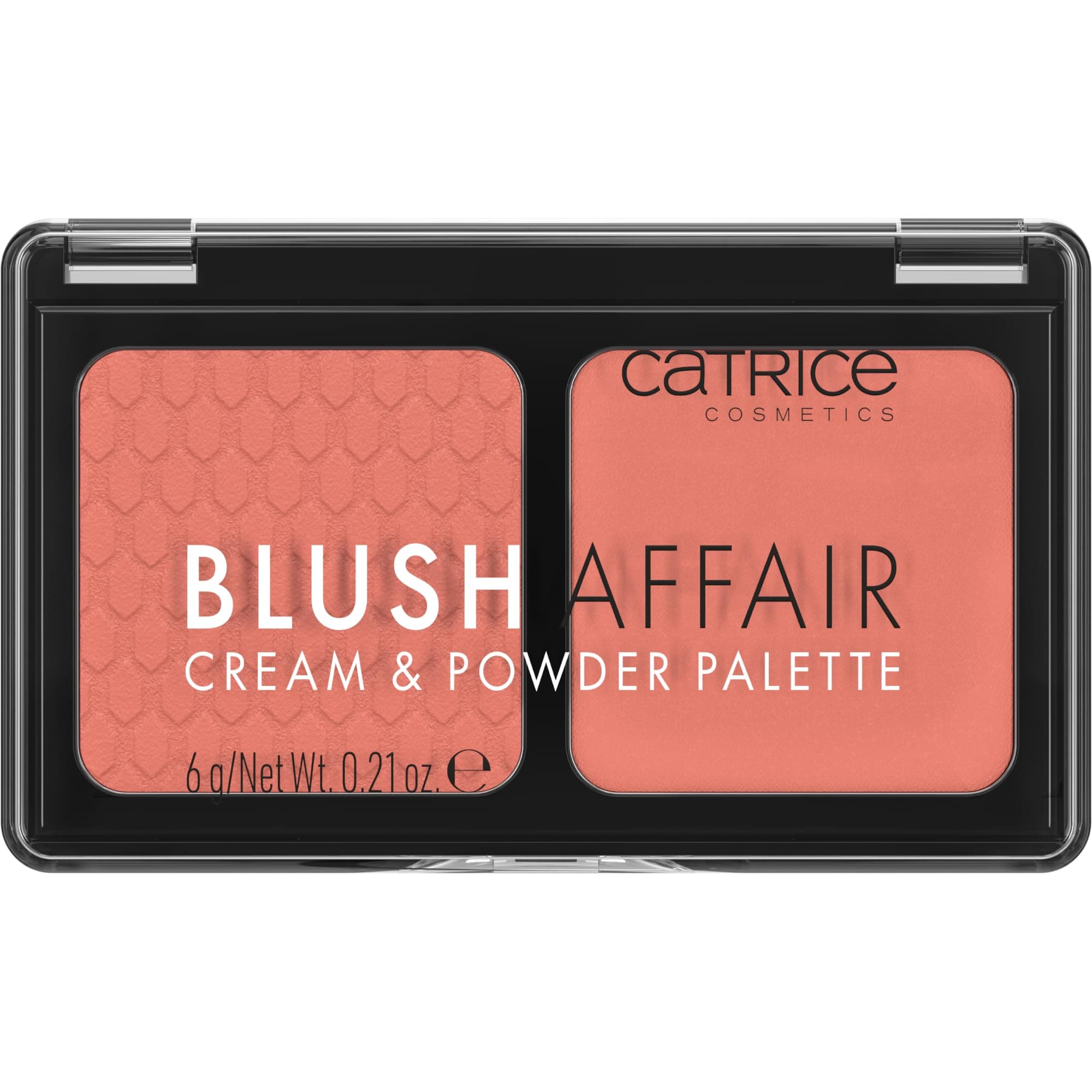 Blush Affair Cream & Powder Palette | Highly Pigmented Radiant Cream & Soft Matte Powder | Vegan & Cruelty Free (040 Peach Passion)