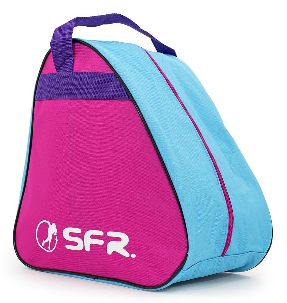 SFR Vision Skate Bag to Carry Children's Skates Up to Size UK 6 / EU 39.5. Perfect for Carrying Ice, Inline, or Quad Roller Skates and Accessories.