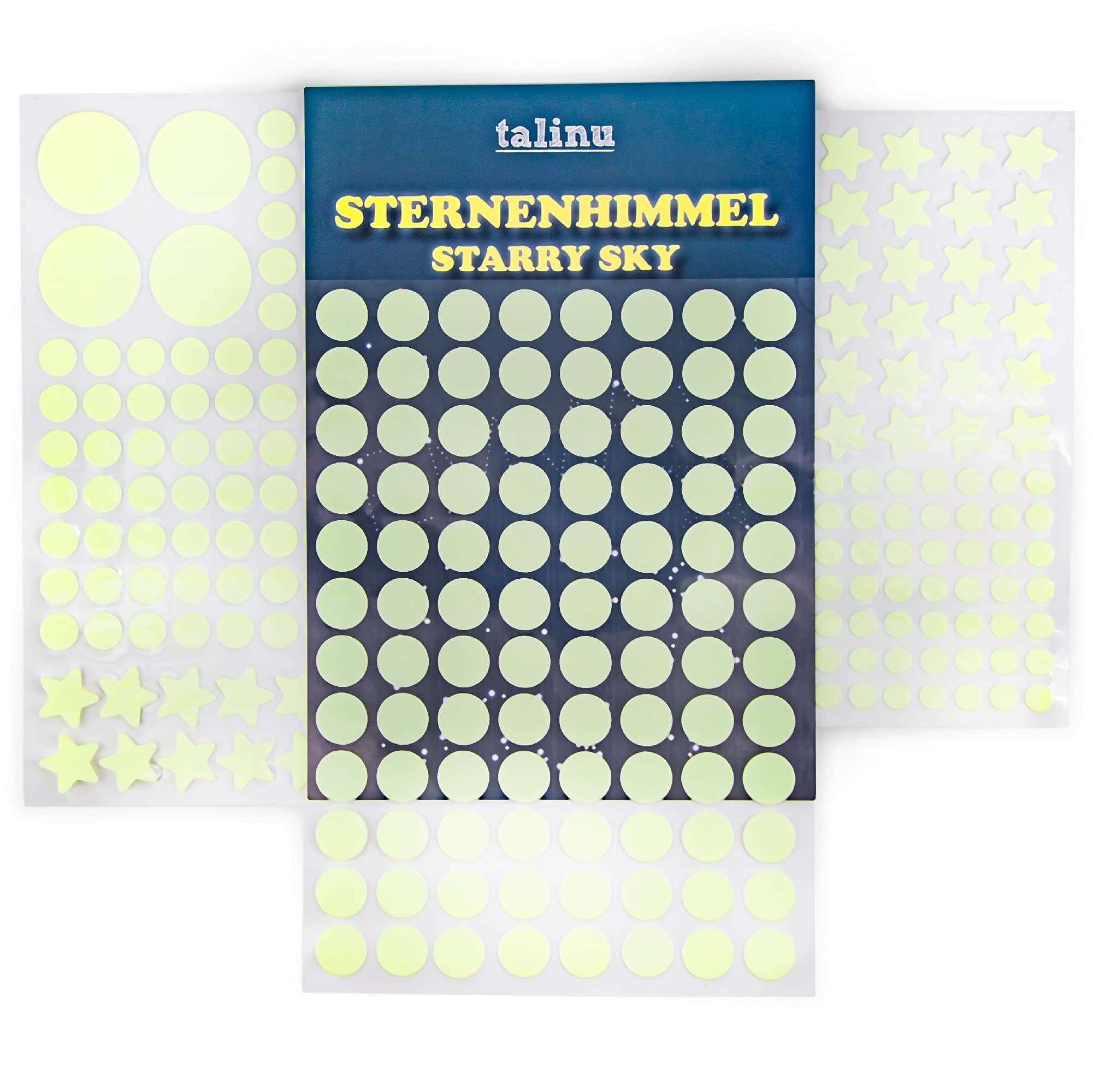 Glow in The Dark Stars, Self Adhesive Kids Wall Stickers Set of 368, Extra Strong Luminosity, Glow Stars Stickers for Any Room