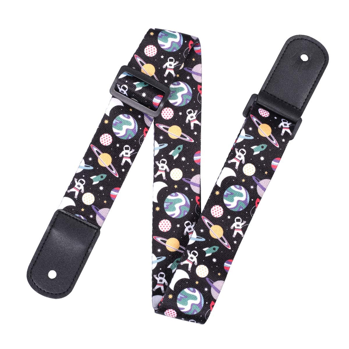 Ukulele Strap Well made strap for Ukulele and kids' guitars (black)