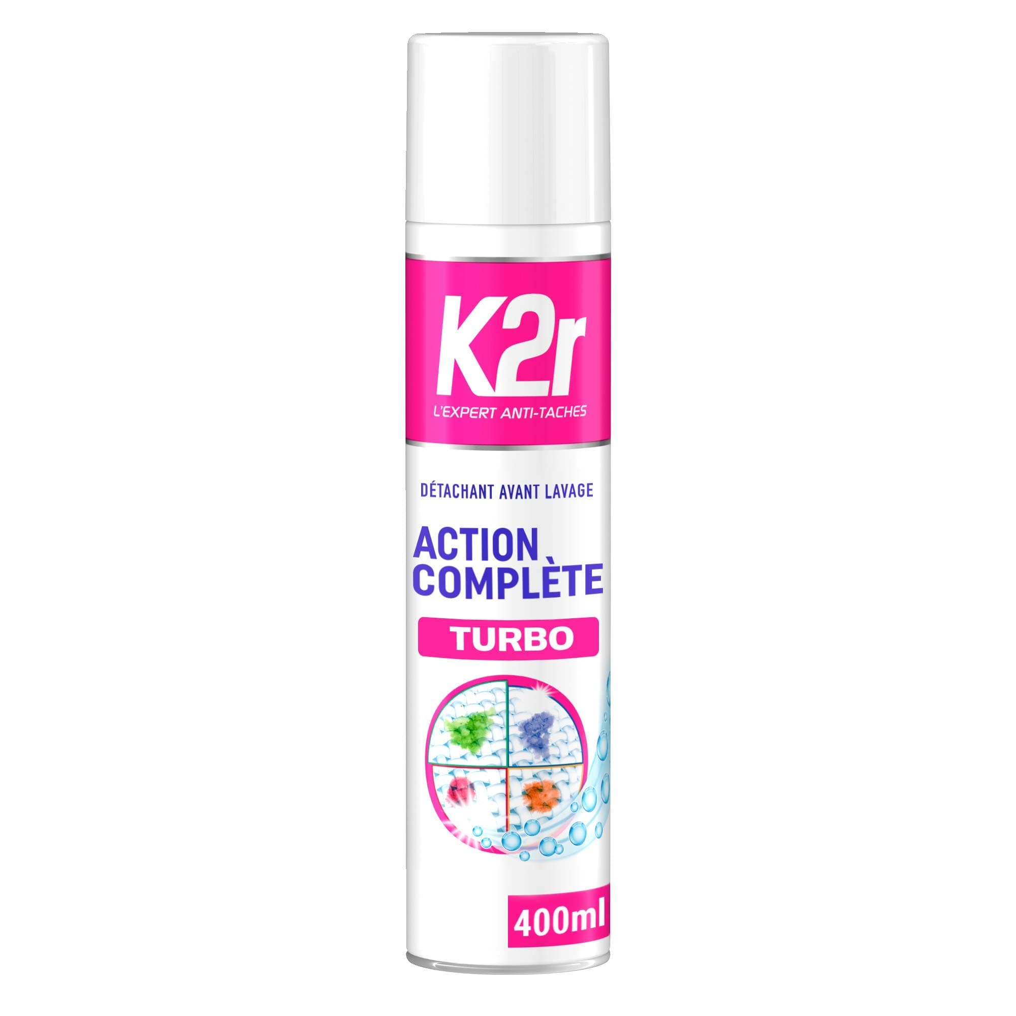 K2R - Pre-wash stain remover - 400ml - aerosol.