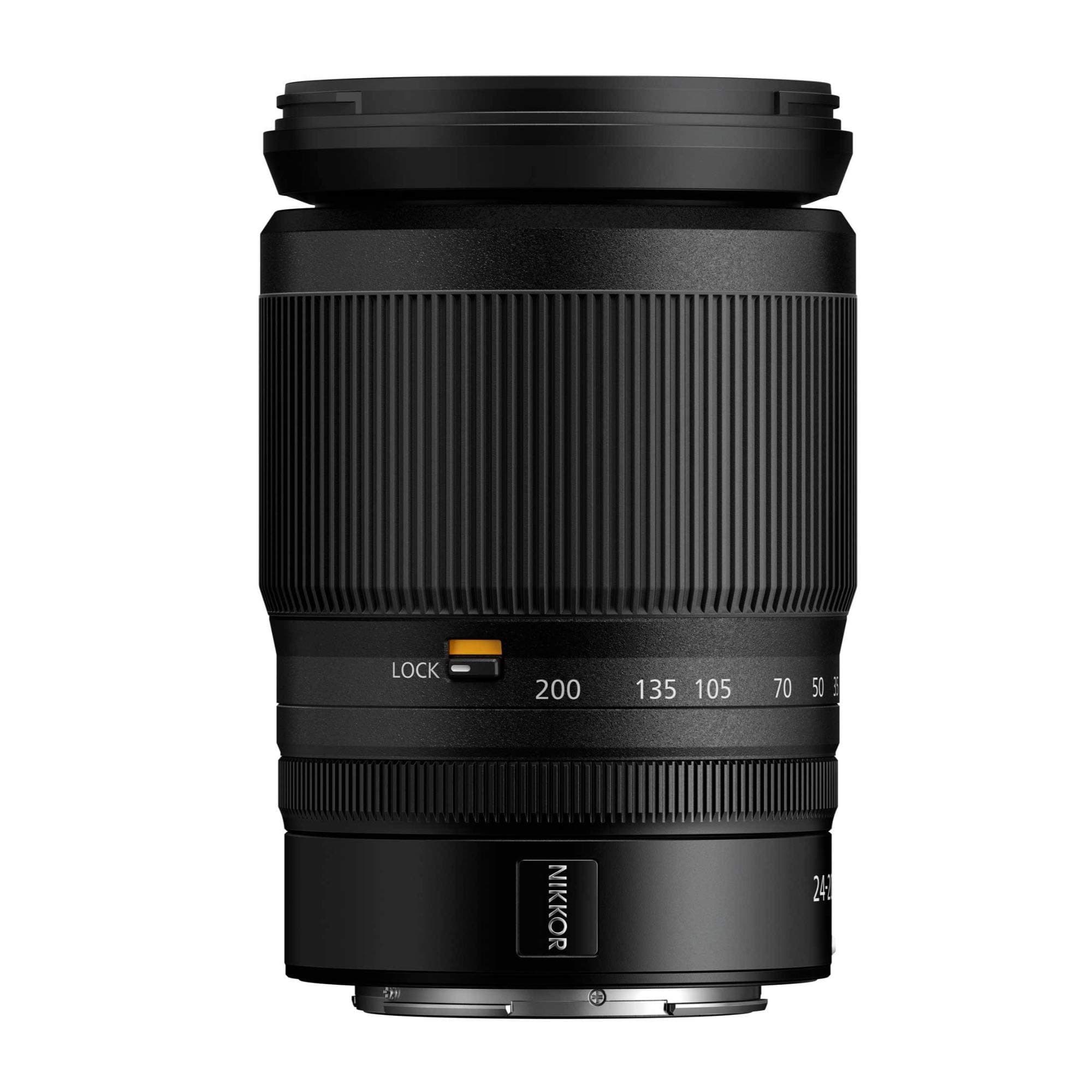 NIKKOR Z 24-200mm VR | Compact all-in-one telephoto zoom lens with image stabilization for Z series mirrorless cameras | Nikon USA Model