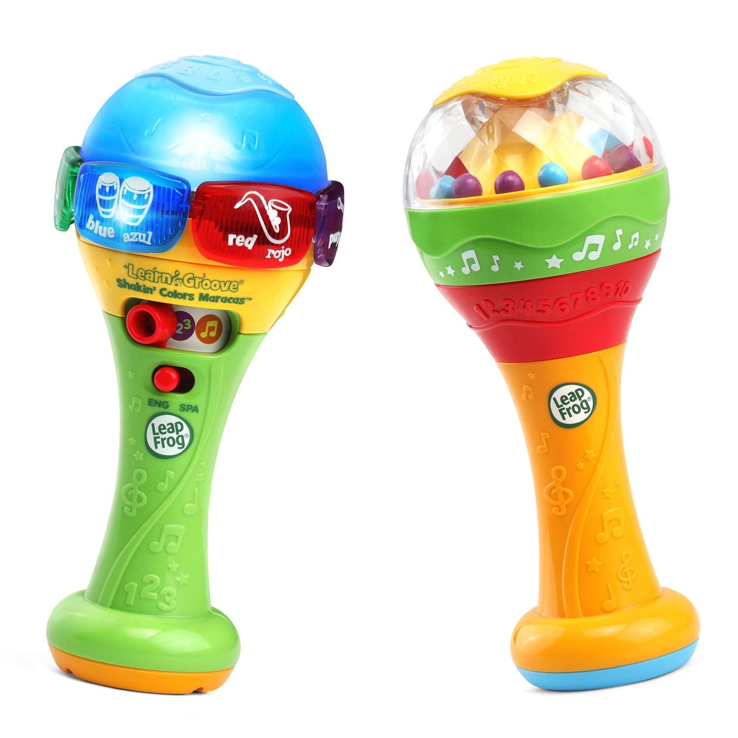 Learn and Groove Shakin' Colors Maracas