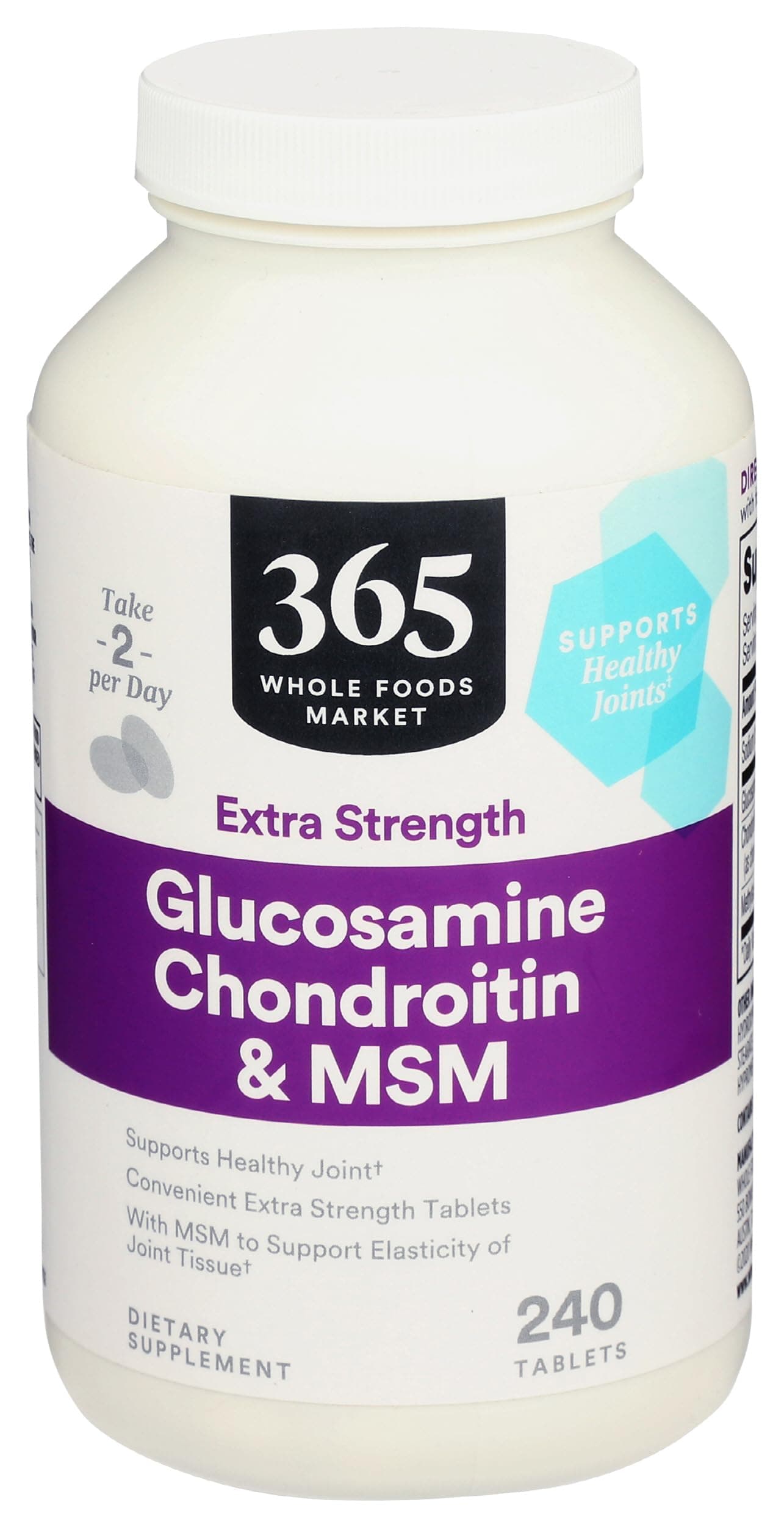 Glucosamine Chondroitin X Strength MSM, 240 Tablets