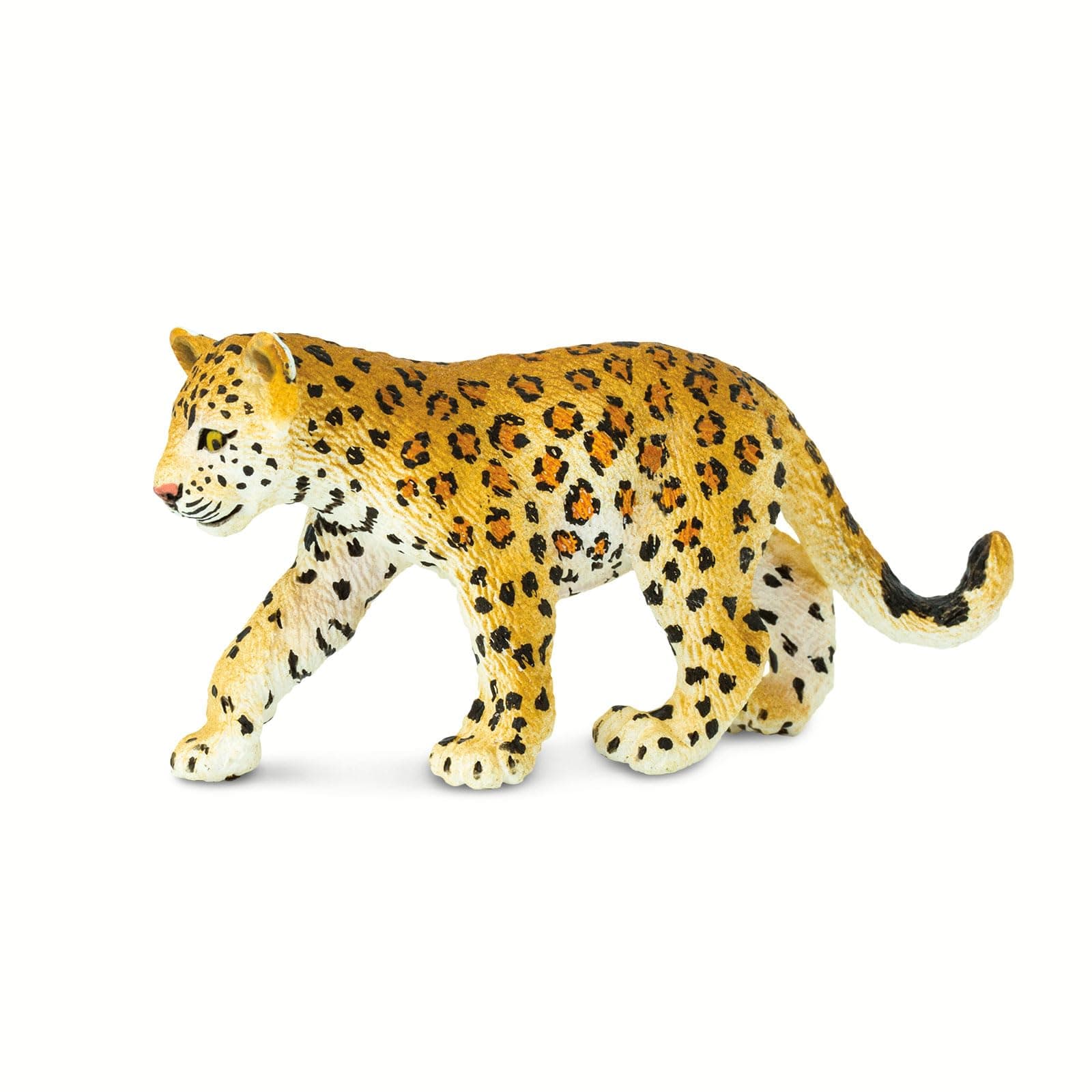 Leopard Cub Toy Figurine - Lifelike, Hand-Painted 3.1" Model Figure - Safe, Educational Toy for Boys, Girls & Kids Ages 1+