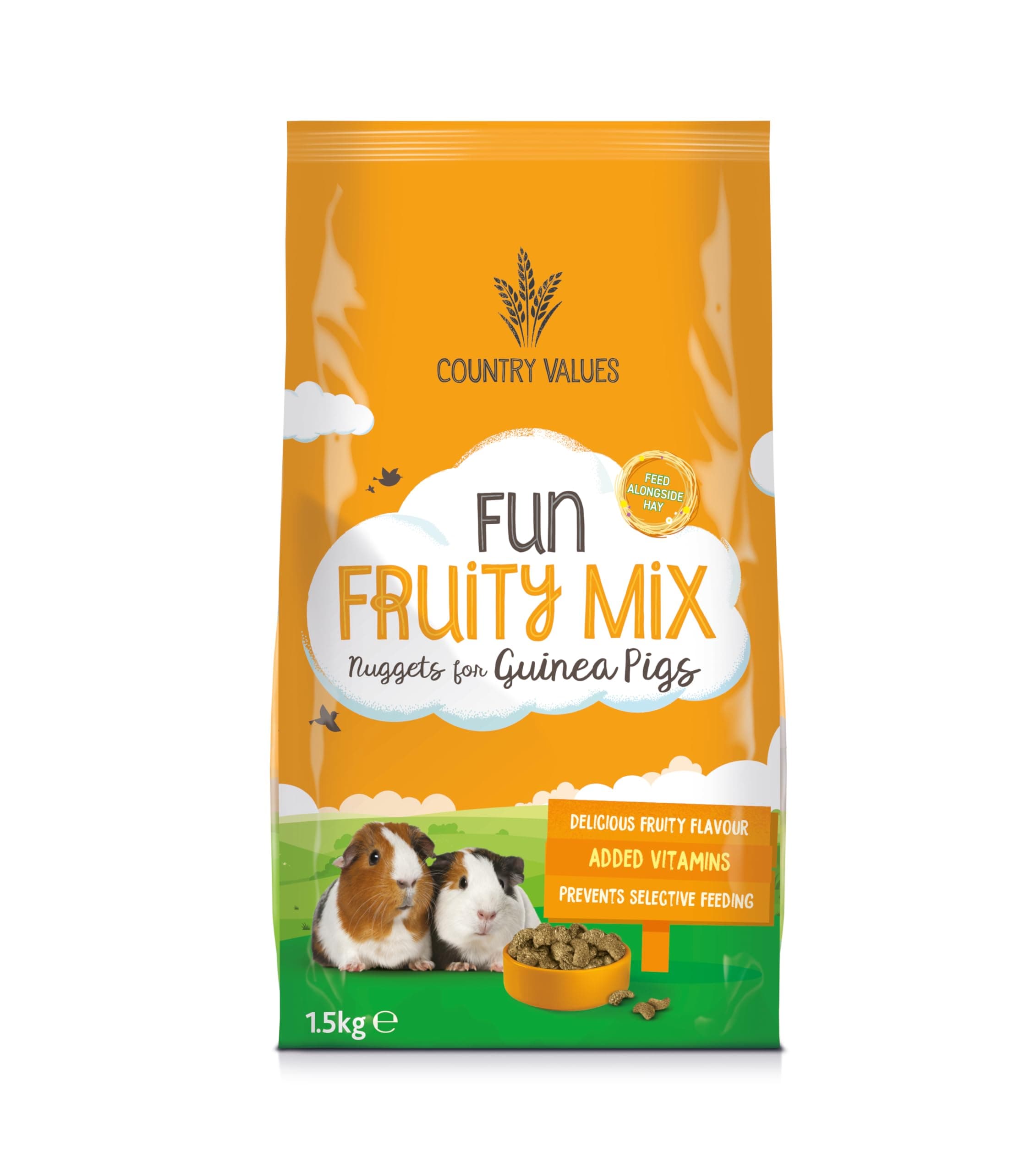Fruity Nuggets for Guinea Pigs 10 kg
