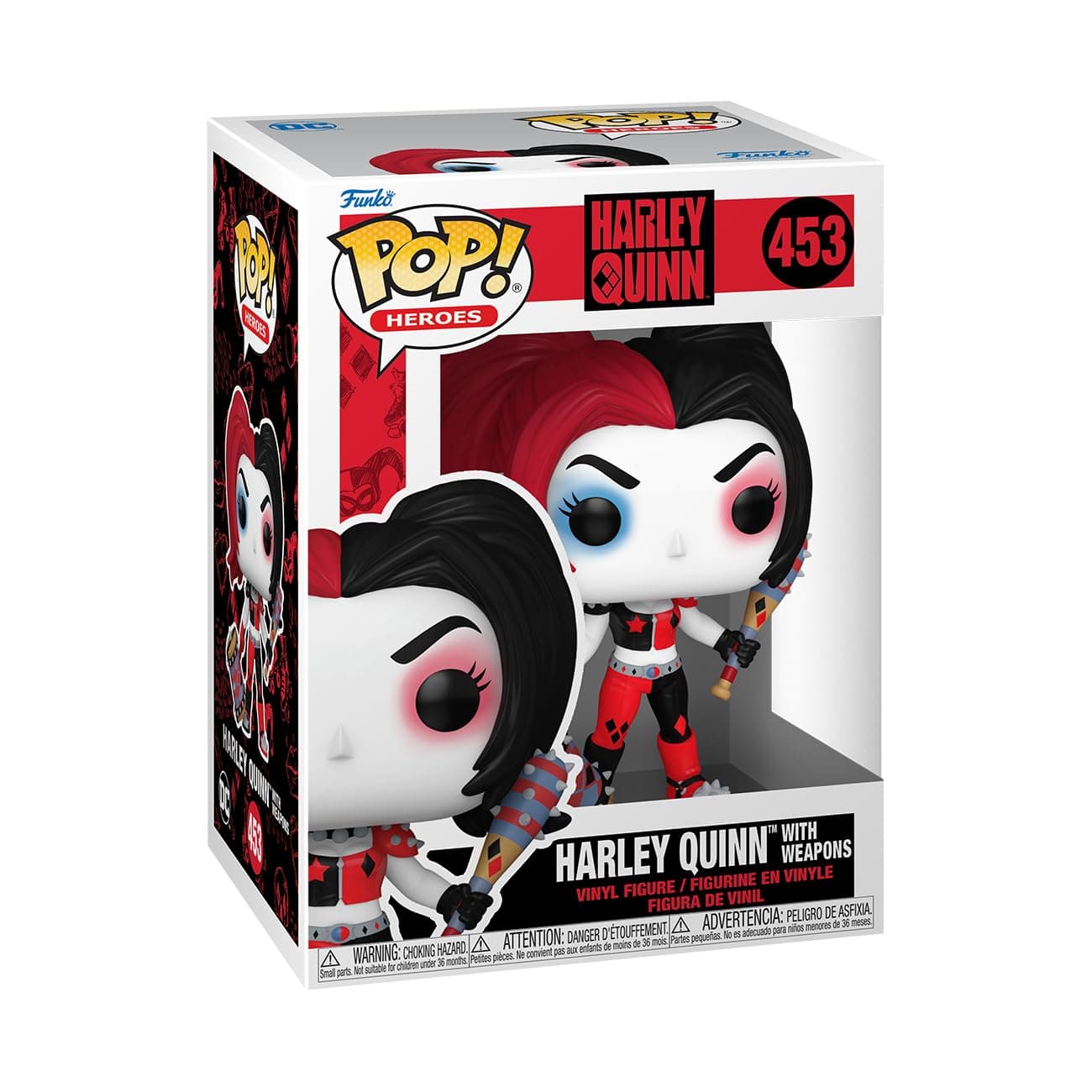 Pop! Heroes: DC - Harley Quinn With Weapons - Collectable Vinyl Figure - Gift Idea - Official Merchandise - Toys for Kids & Adults - Comic Books Fans - Model Figure for Collectors and Display