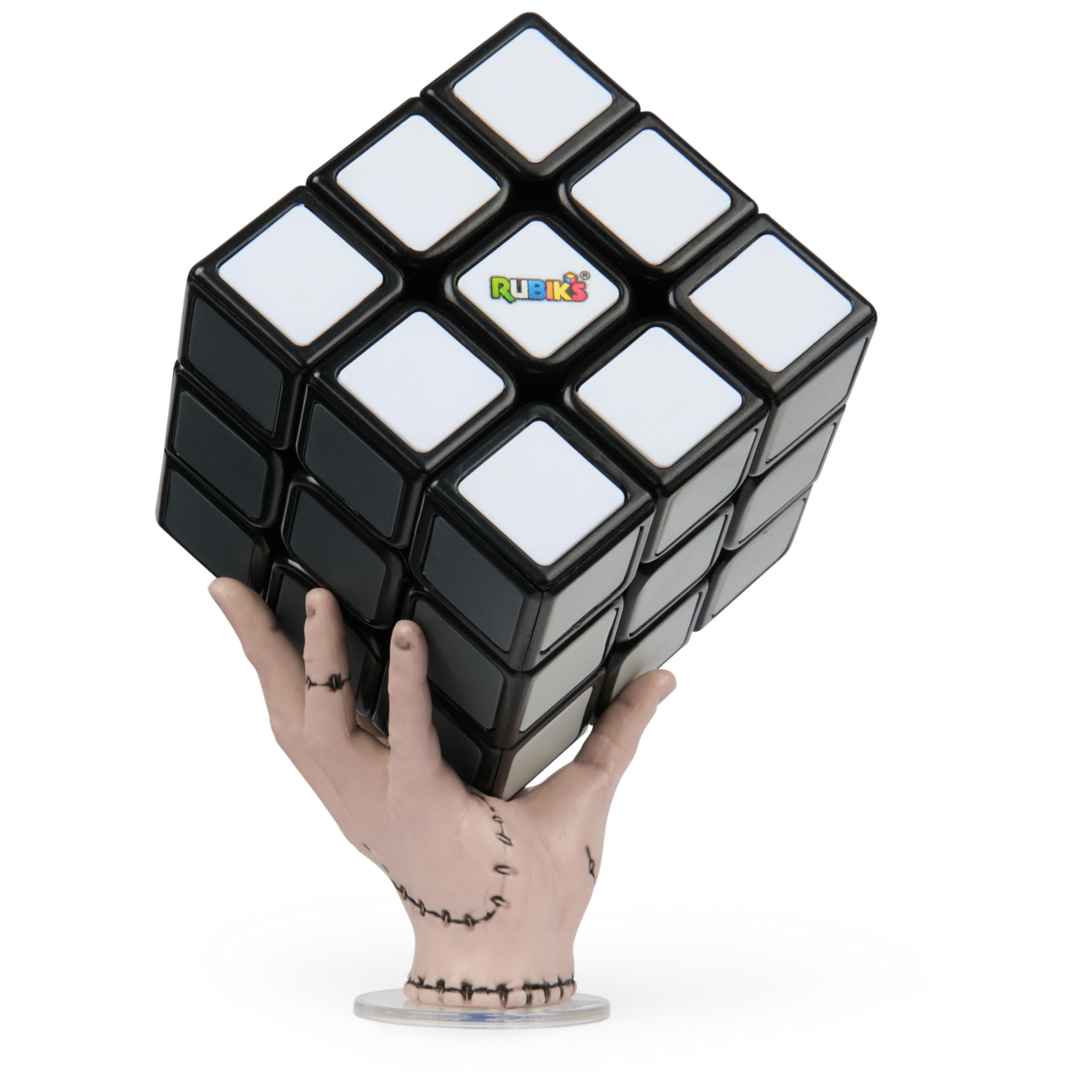 Rubik's Cube, Wednesday Wednesday Wednesday Cube - Tactile and Brain Teaser - For Adults & Kids Ages 8+