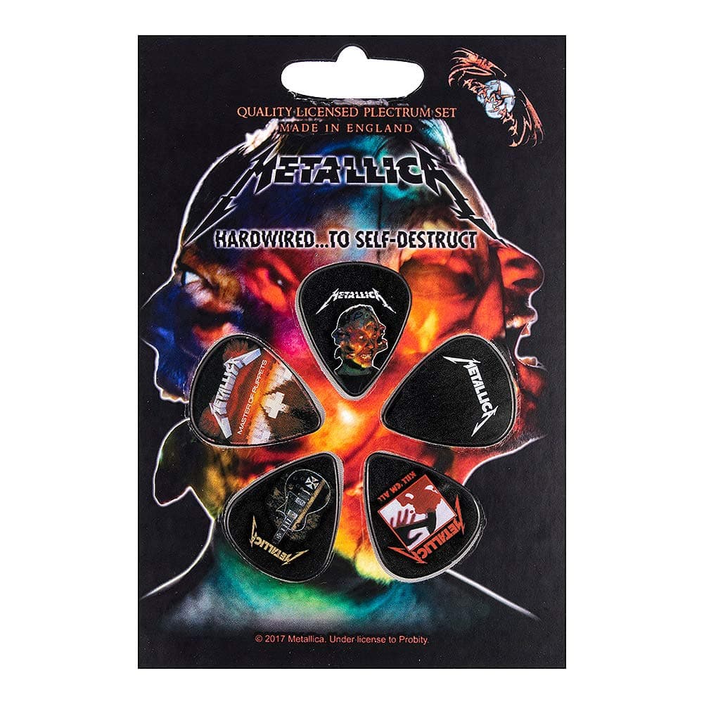 Metallica Hardwired To Self-Destruct Plectrum Pack Official Licensed Music