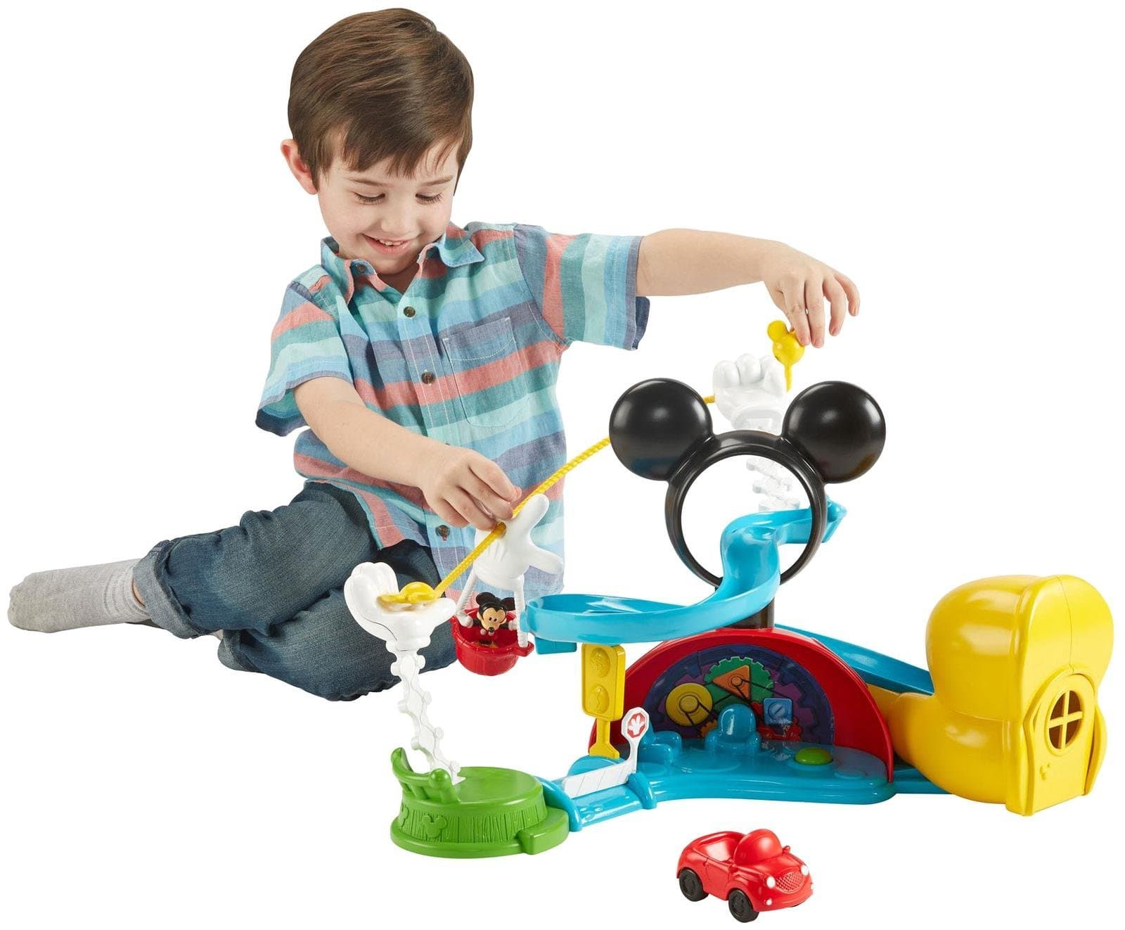 Fisher-Price Disney Mickey Mouse Clubhouse – Zip, Slide and Zoom Clubhouse