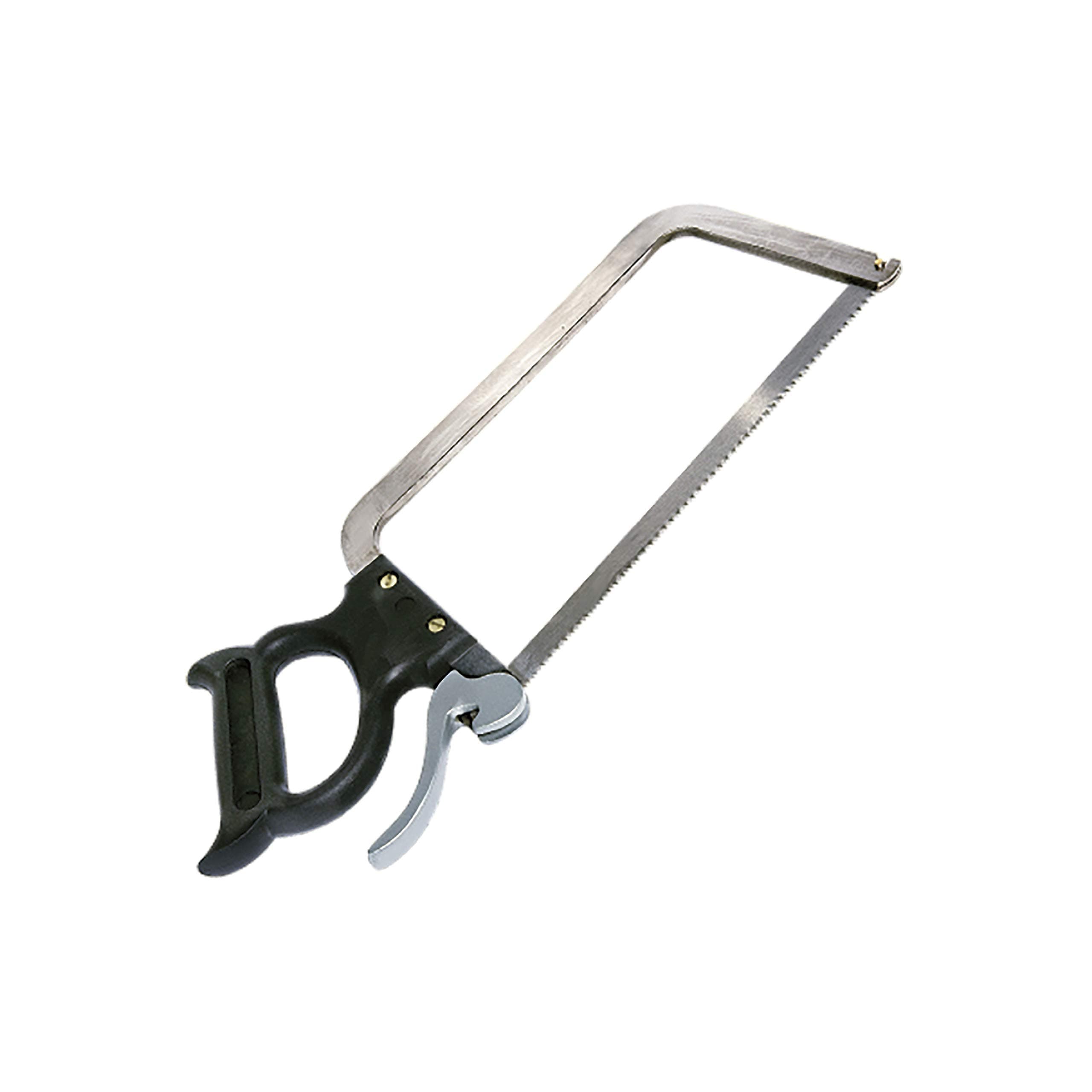 Weston Butcher Meat and Bone Saw with 22 Inch Stainless Steel Serrated Blade with Quick Release Handle (47-2201)