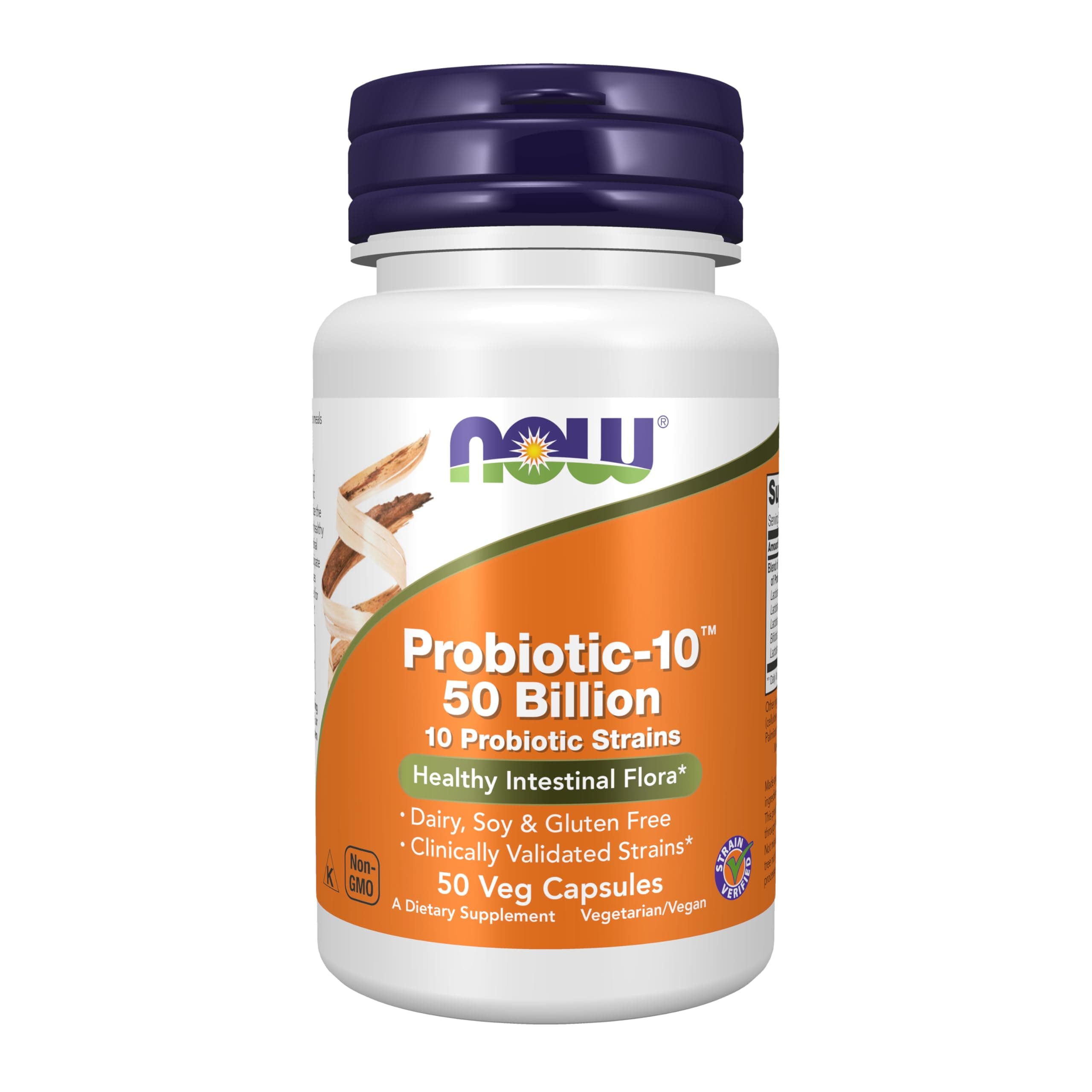 Foods Probiotic-10, 50 Billion 50 Vcaps, 0.1 Pound