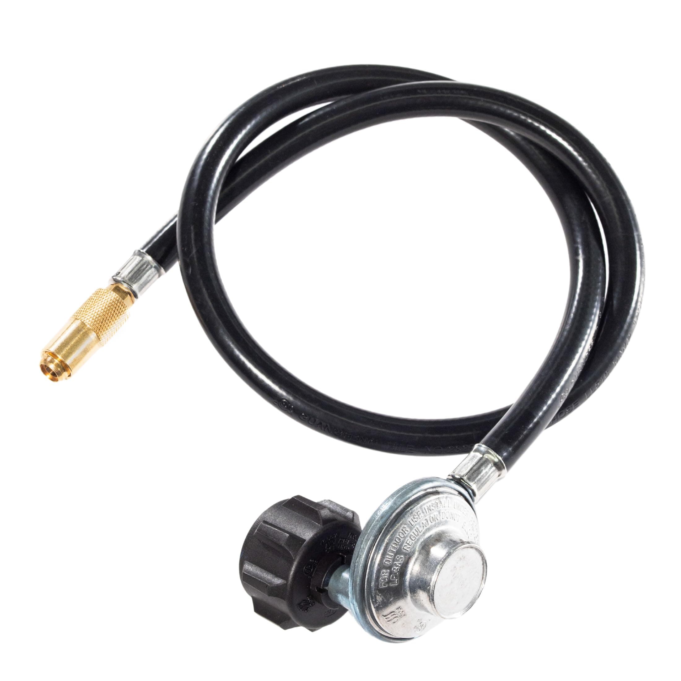 Blackstone 5471 Propane Adapter Hose & Regulator for 20 lb Tank, Gas Grill & Griddle - Weather Resistant & Corrosion Resistant - Extends Up To 3 Feet