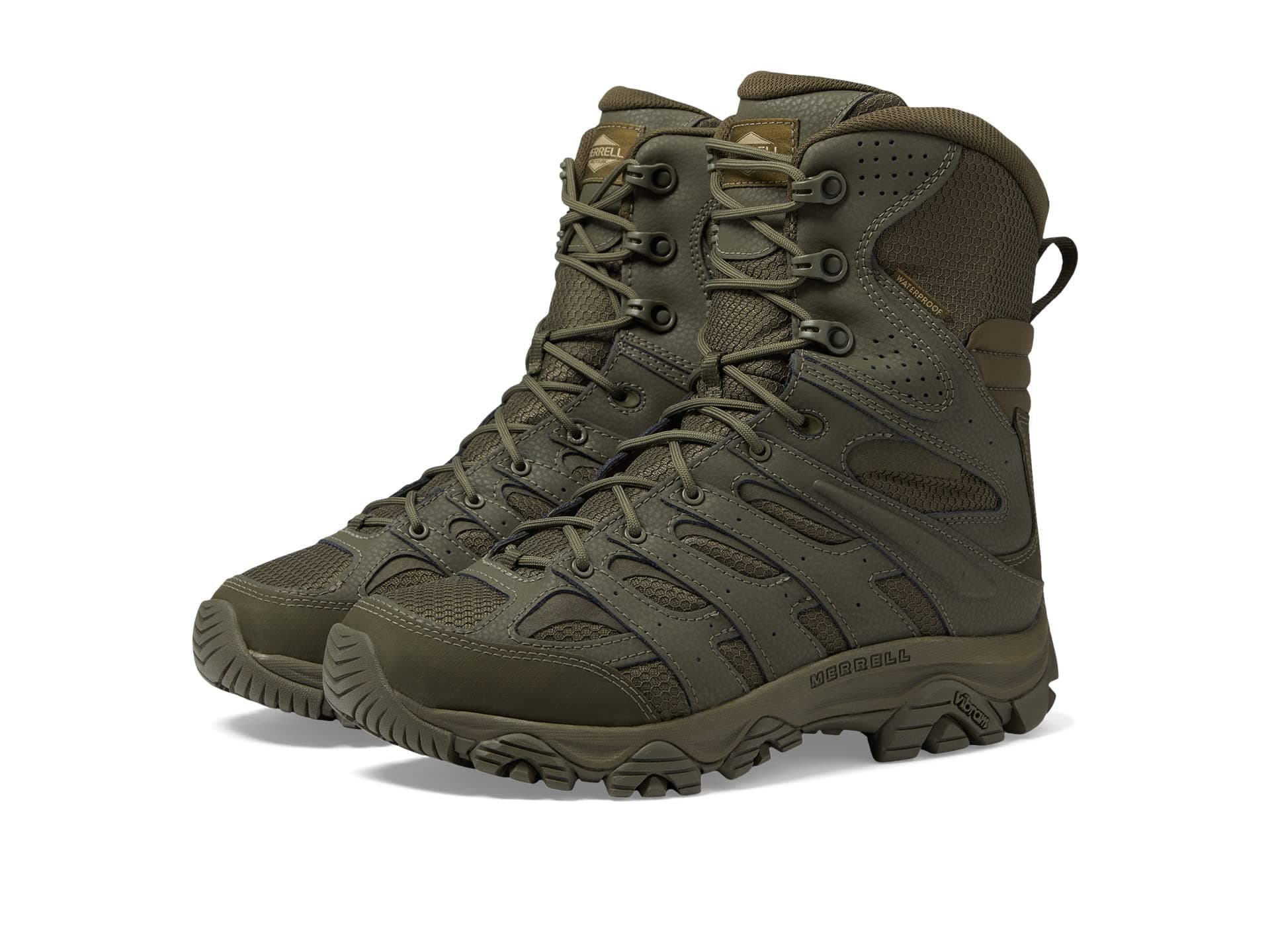 Men's Moab 3 Tactical 8" Zip Waterproof Military Boot