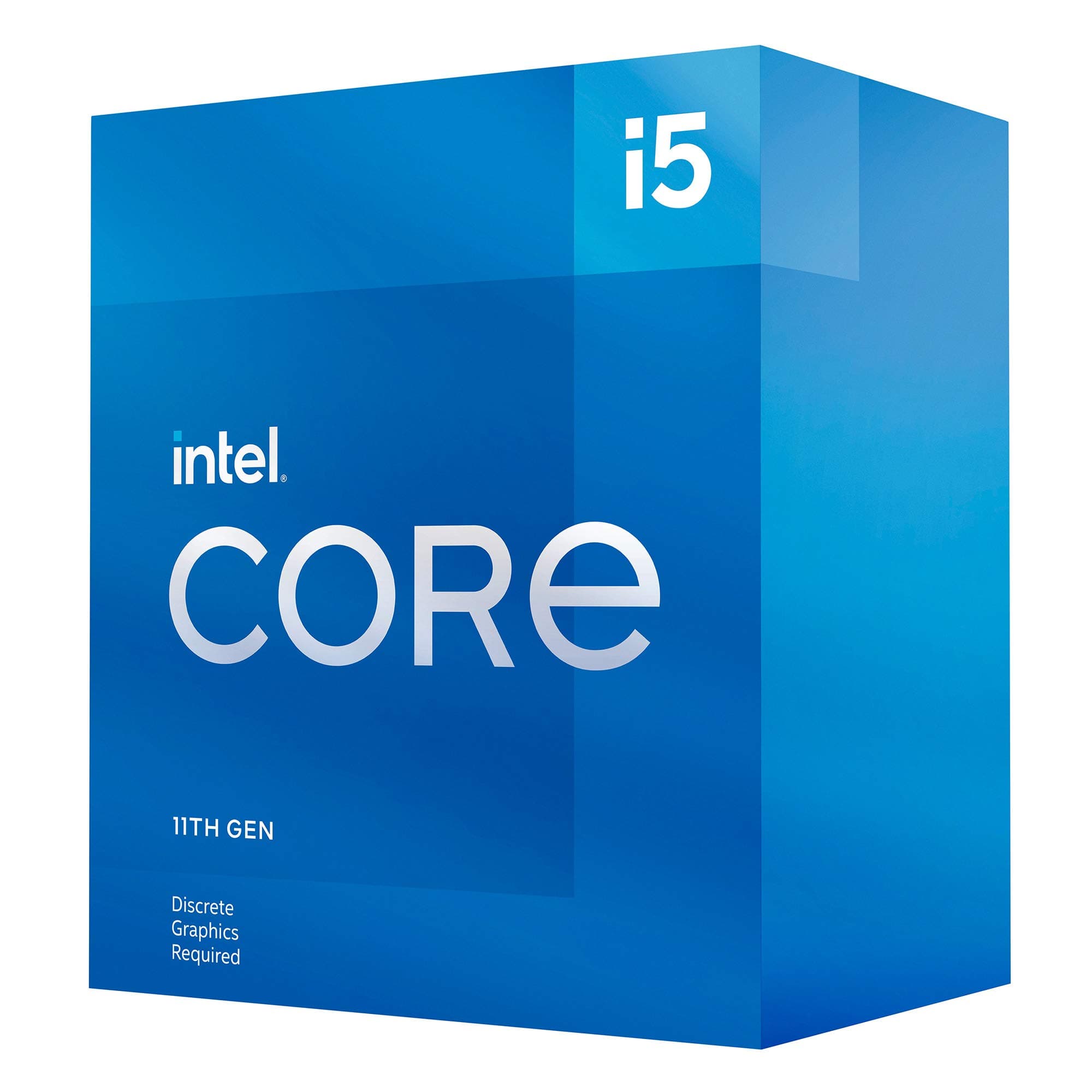 Intel Core i5-11400F Desktop Processor - 6 Cores up to 4.4 GHz, LGA1200 Socket, 65W, 12 MB Smart Cache, DDR4-3200, 500 & 400 Series Chipset, 8 GT/s, 128 GB, Silver