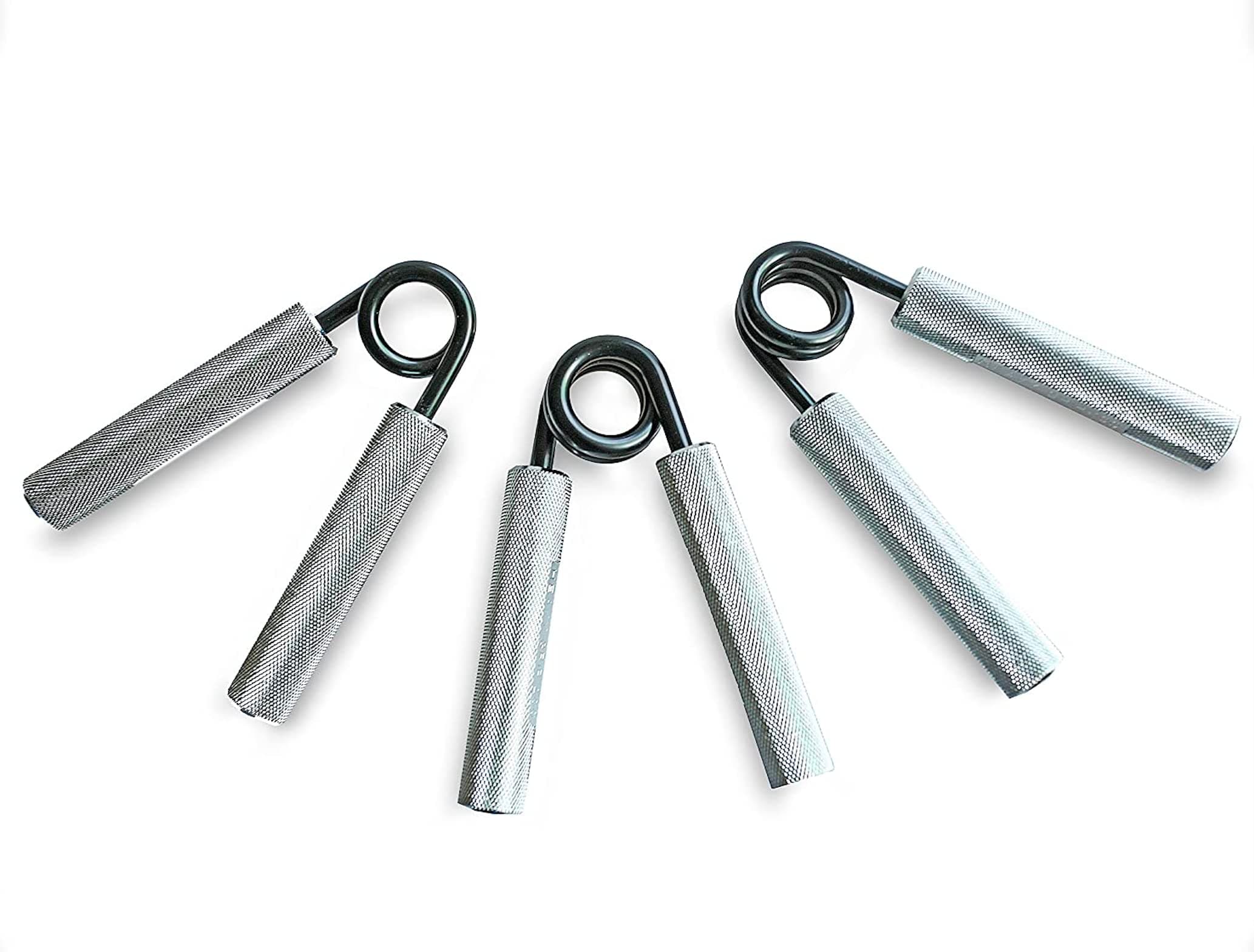 Hand Gripper Set of 3 (100, 150, 200 lbs) - Heavy Grippers, Arm Muscle Builder, Wrist Strengthener For Beginners To Professionals, Hand Grip Strengthener Set. Hand Exerciser Trainer For Athletes