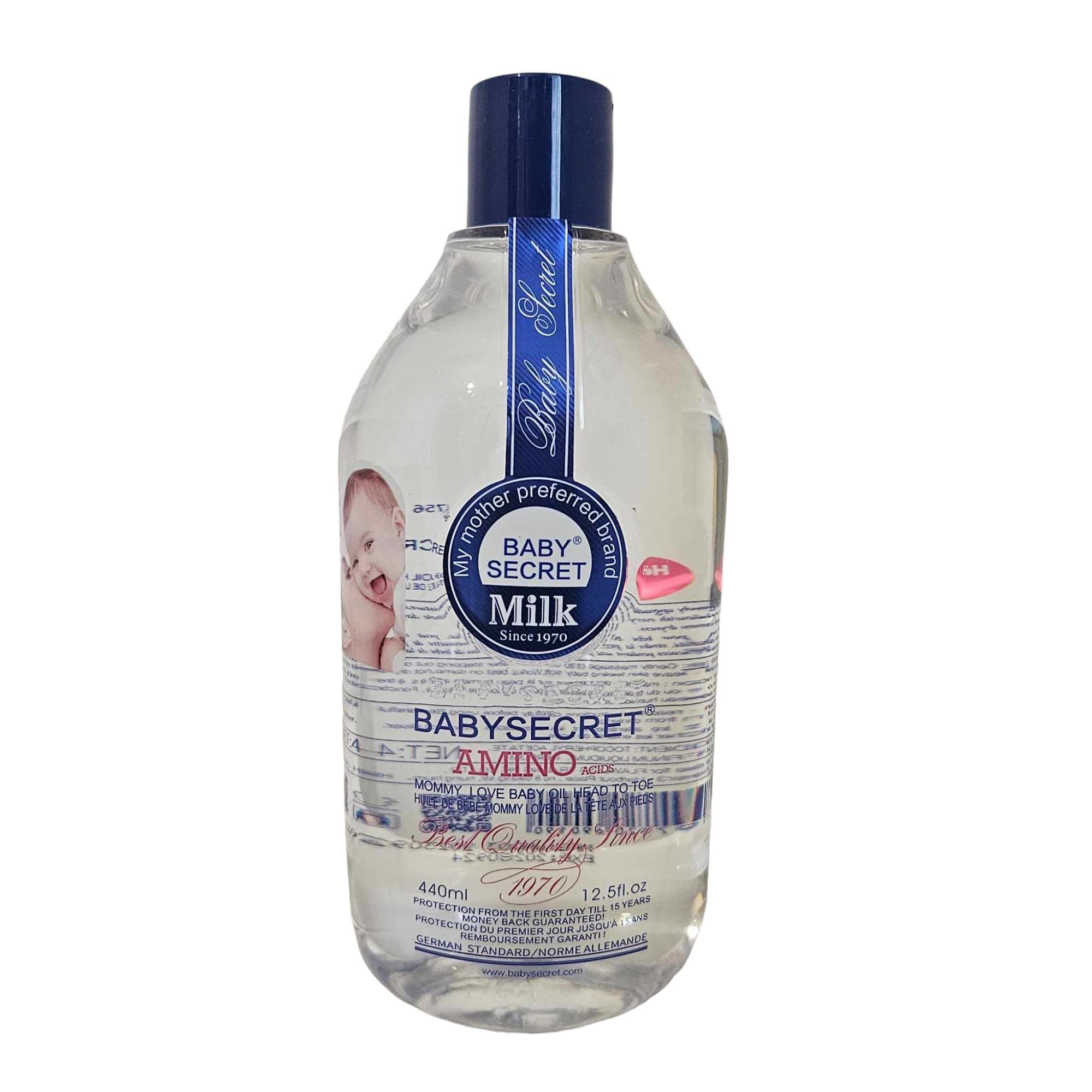 Baby Secret Amino Acids Original Oil 440ml - Protection From Birth