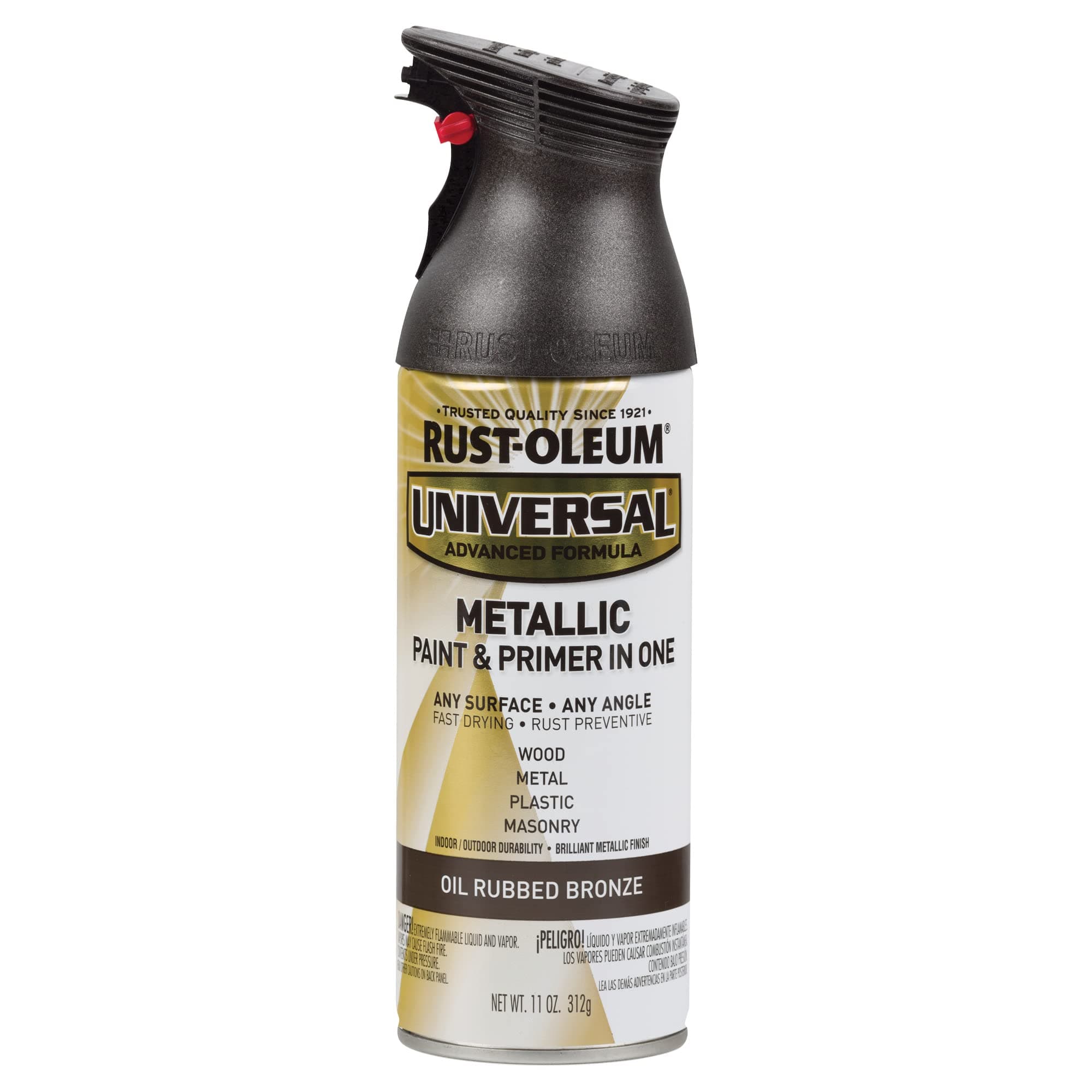 249131 Universal All Surface Metallic Spray Paint, 11 oz, Oil Rubbed Bronze
