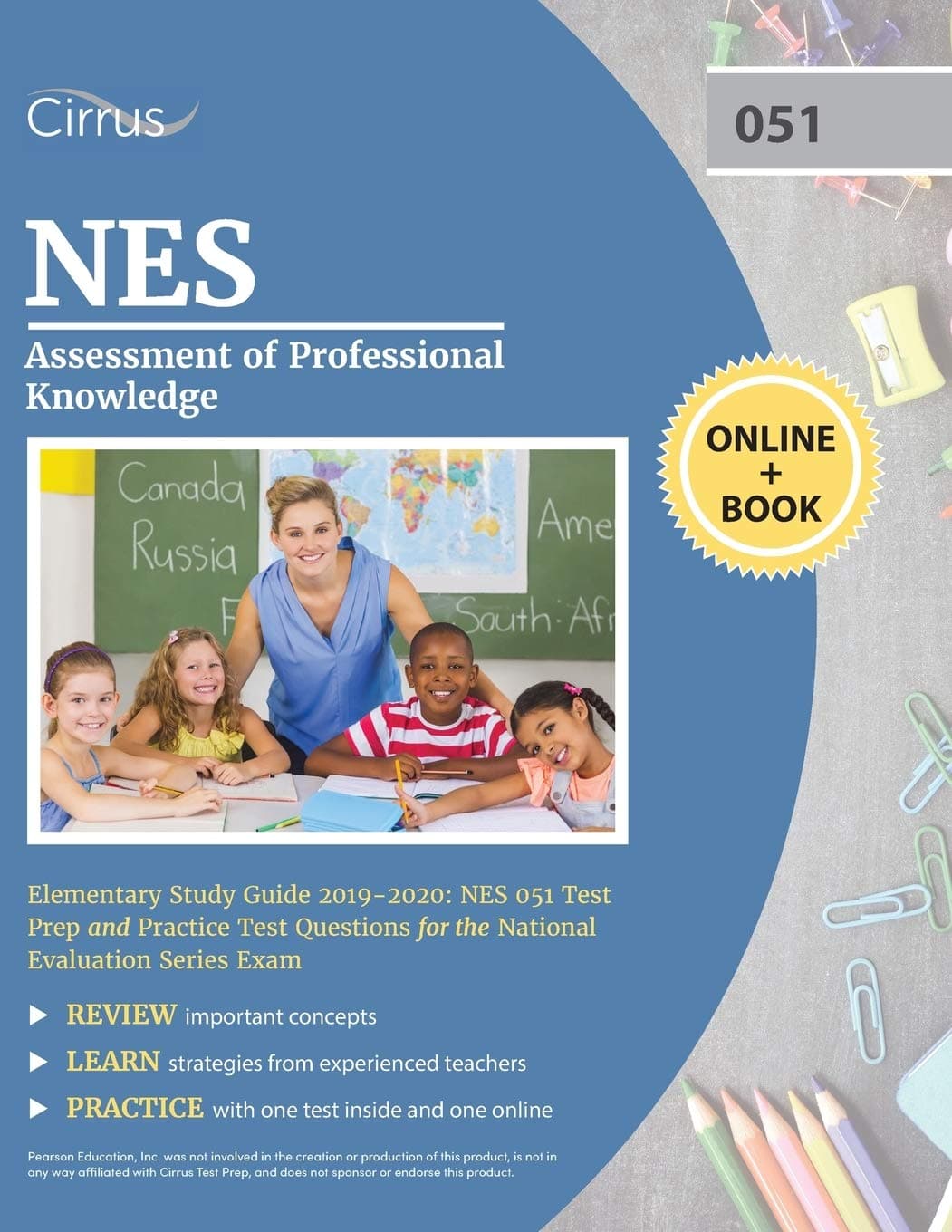 NES Assessment of Professional Knowledge Elementary Study Guide 2019-2020: NES 051 Test Prep and Practice Test Questions for the National Evaluation Series Exam