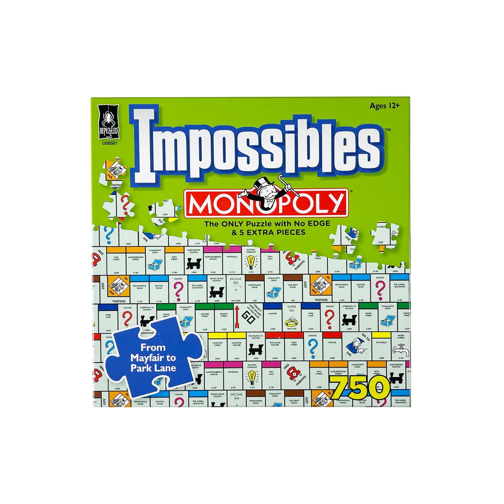 Impossibles Monopoly 750 piece Jigsaw Puzzle