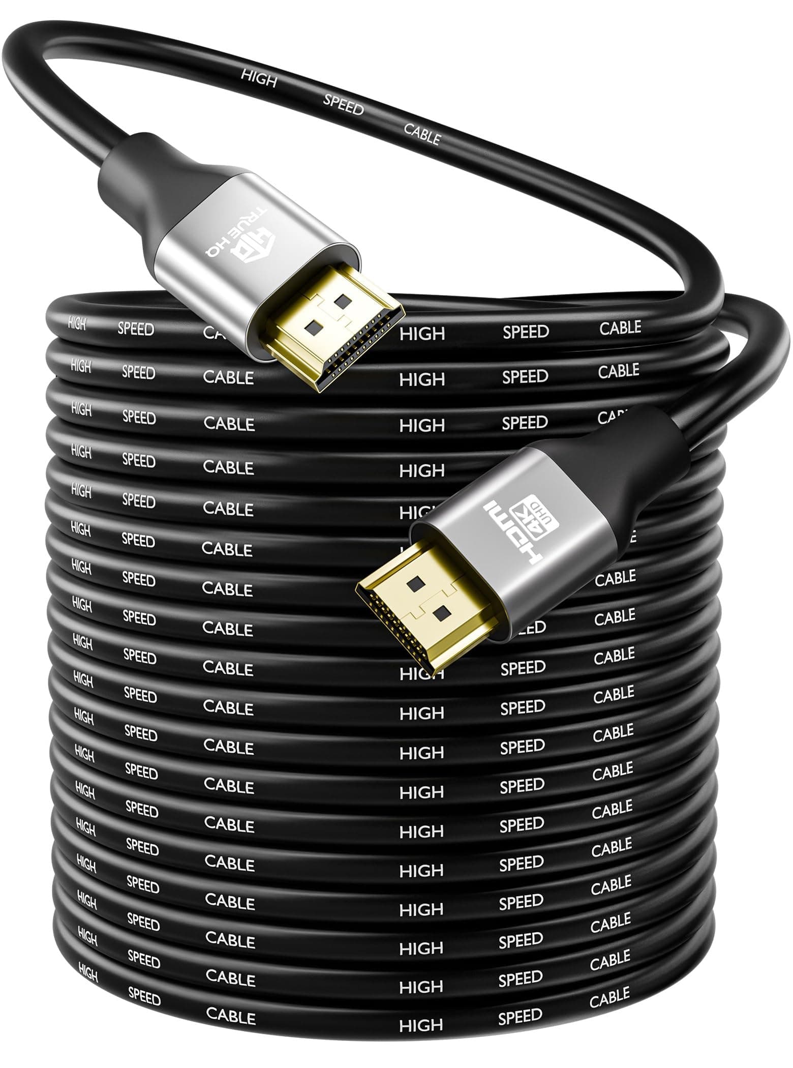 4K HDMI Cable 25m, High Speed 18Gbps (HDMI 2.0), 4K@60Hz Ultra HD with HDR10, ARC, HDCP 2.2 and Ethernet – Extra Long Lead for TV, Projector, Monitor, PS5, Xbox