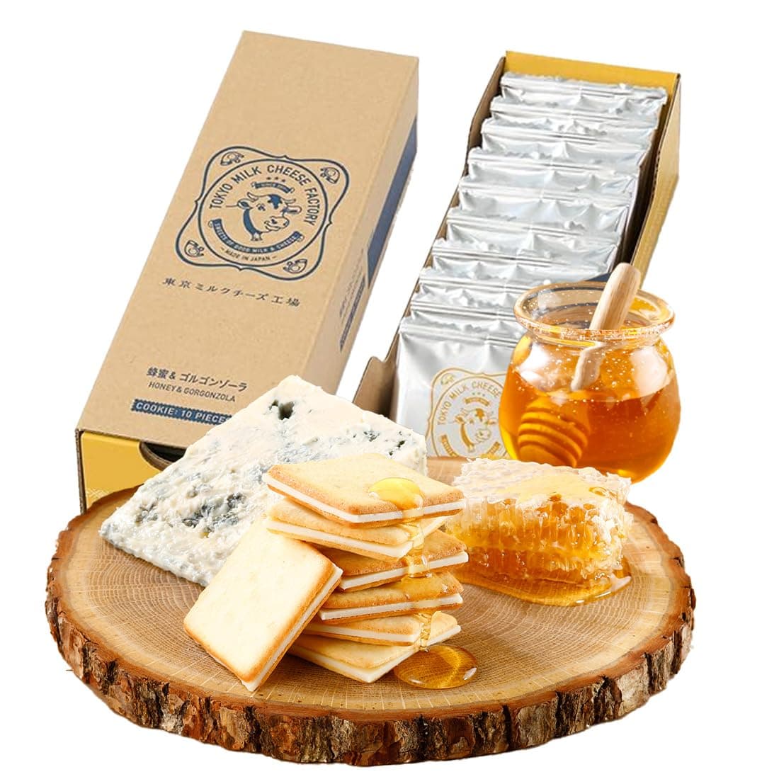 Honey & Gorgonzola Cookies 10pieces -Japan Import-