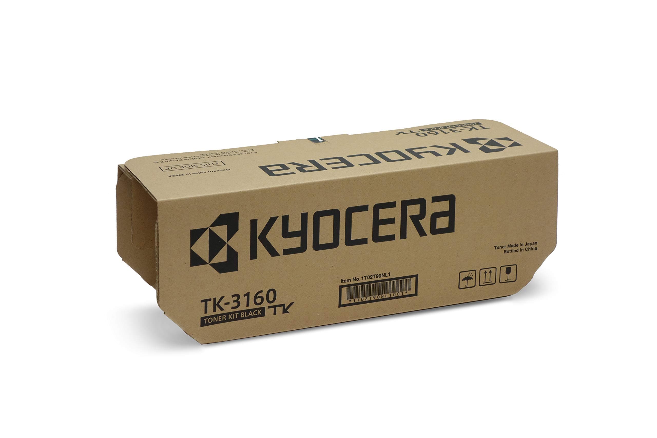 TK-3160K Toner Black, Original Premium Cartdrige 1T02T90NL0. Compatible ECOSYS P3045dn, M3145dn