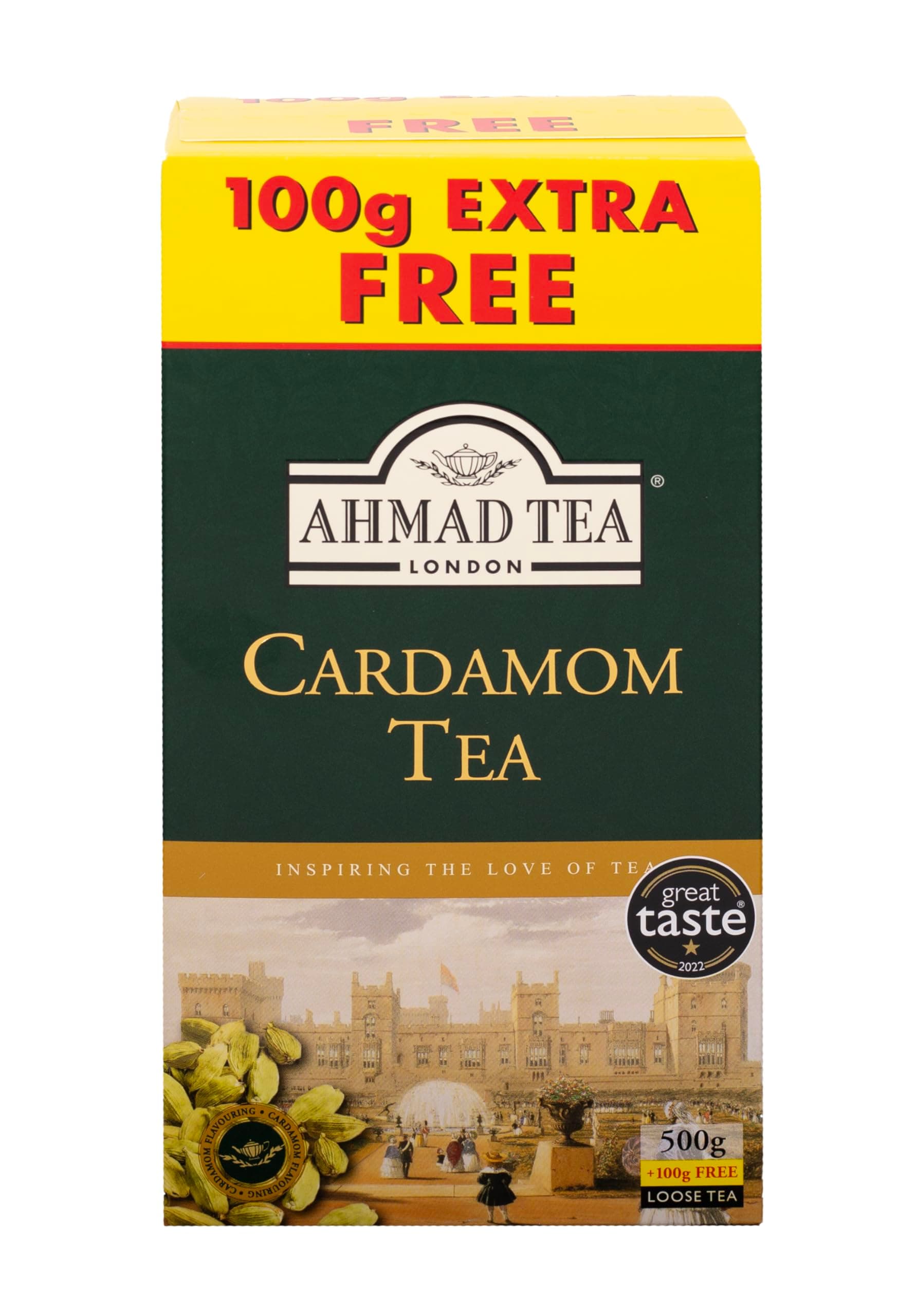 cardamom tea loose tea packet, 500 gm pack may vary, 976