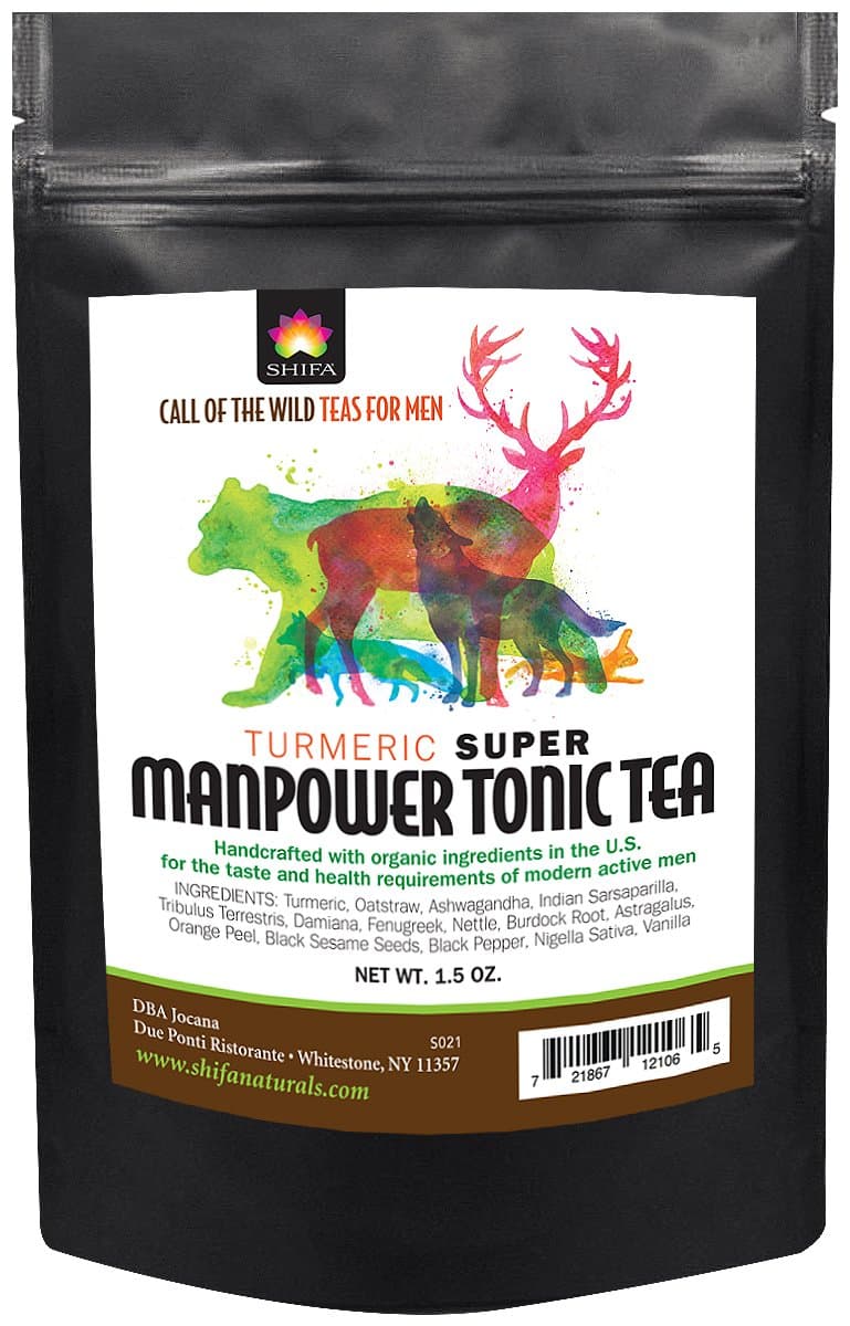 Shifa Turmeric Super Manpower Tonic Tea with Herbs, Phytonutrients and Antioxidants