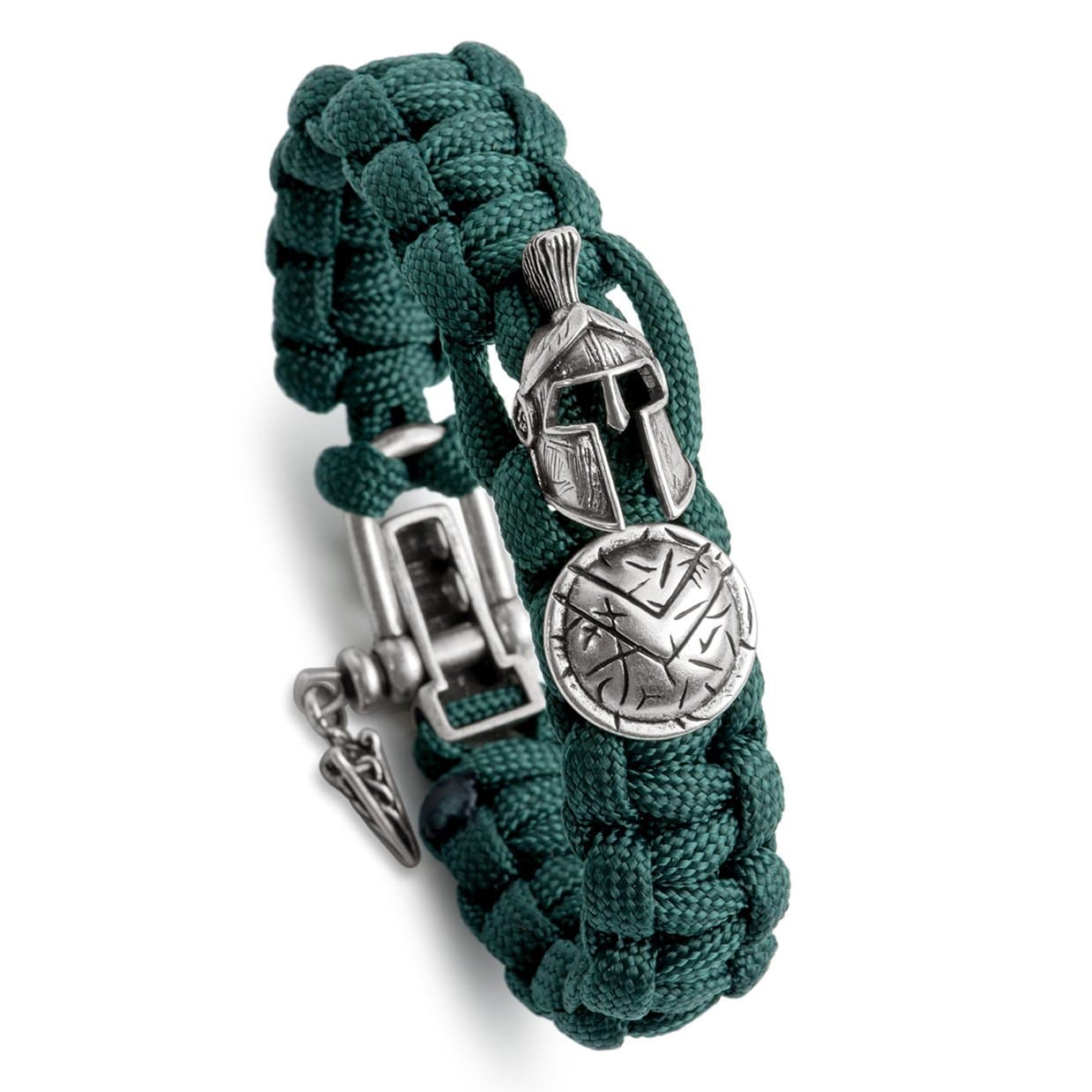 KayderHand Woven Paracord Bracelet Multi Style with Retro Theme Accessories & Adjustable D Shackle