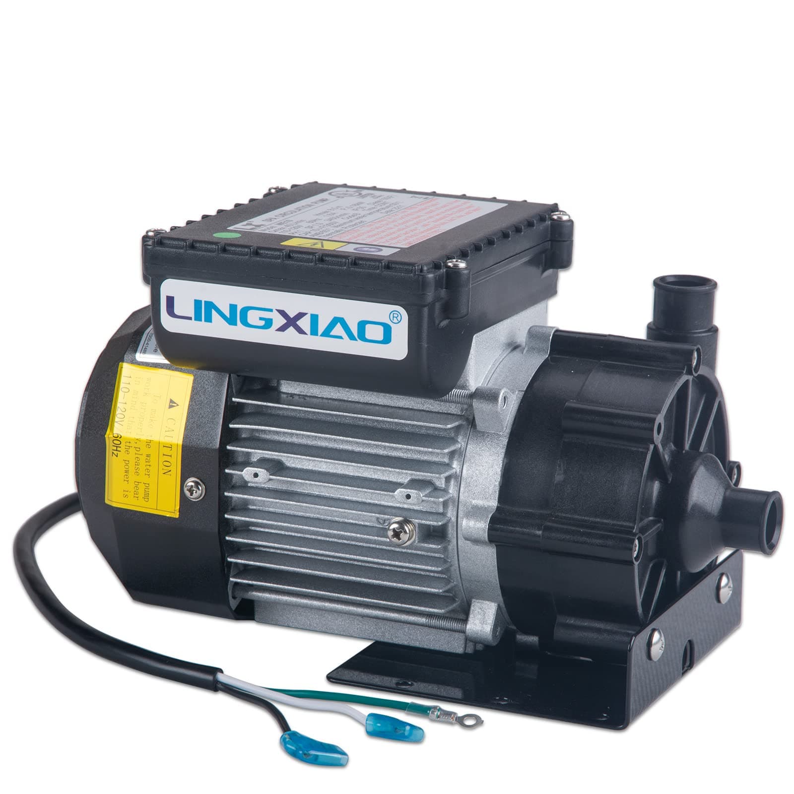 WE10 SPA Circulation Pump, Hot Tub Circulation Pump, LX Pump Motor 115V, 0.25HP, 3/4" Port Compatible with OEM E5/E10 - Model: WE10(115V)
