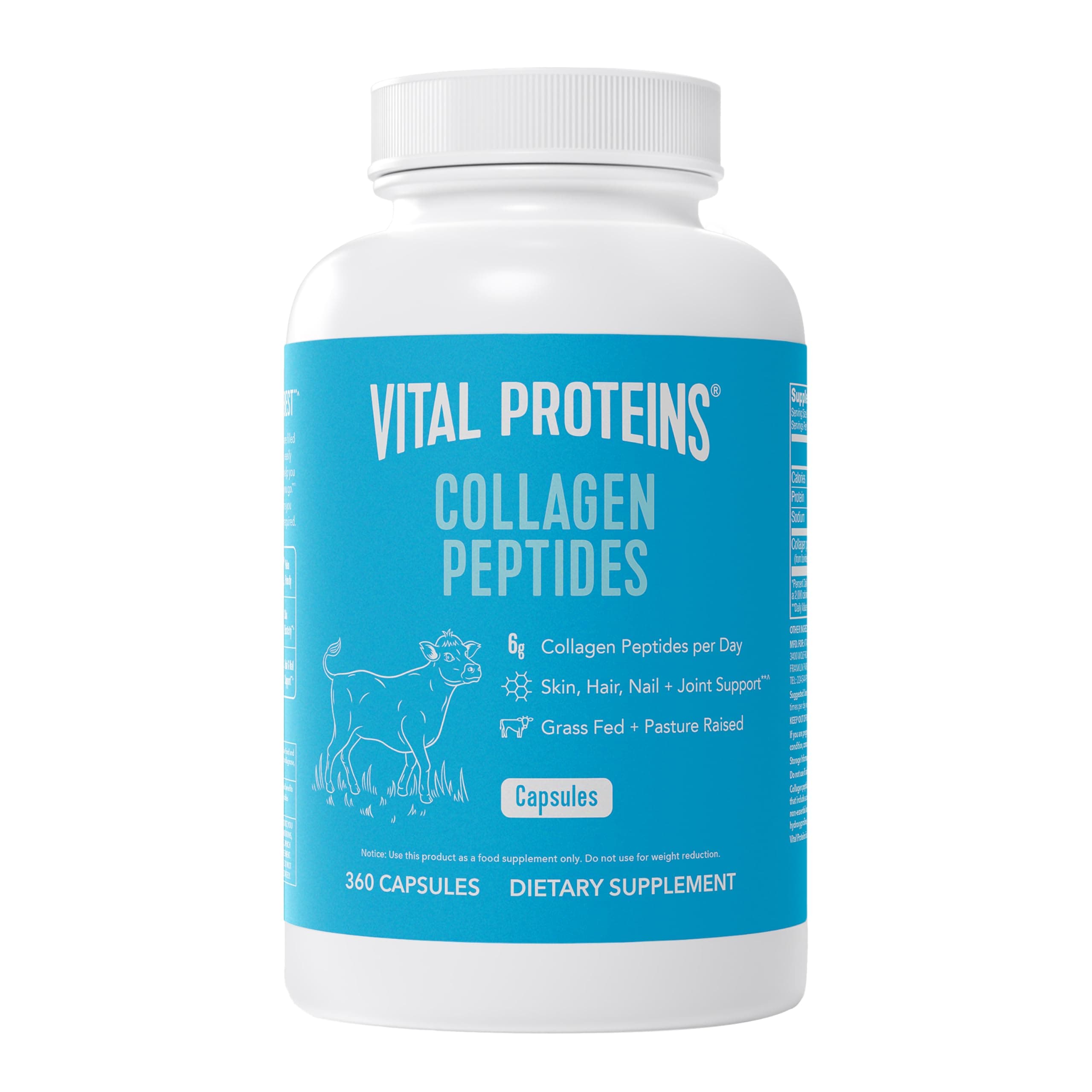 Collagen Peptides 550 mg 360 Capsules