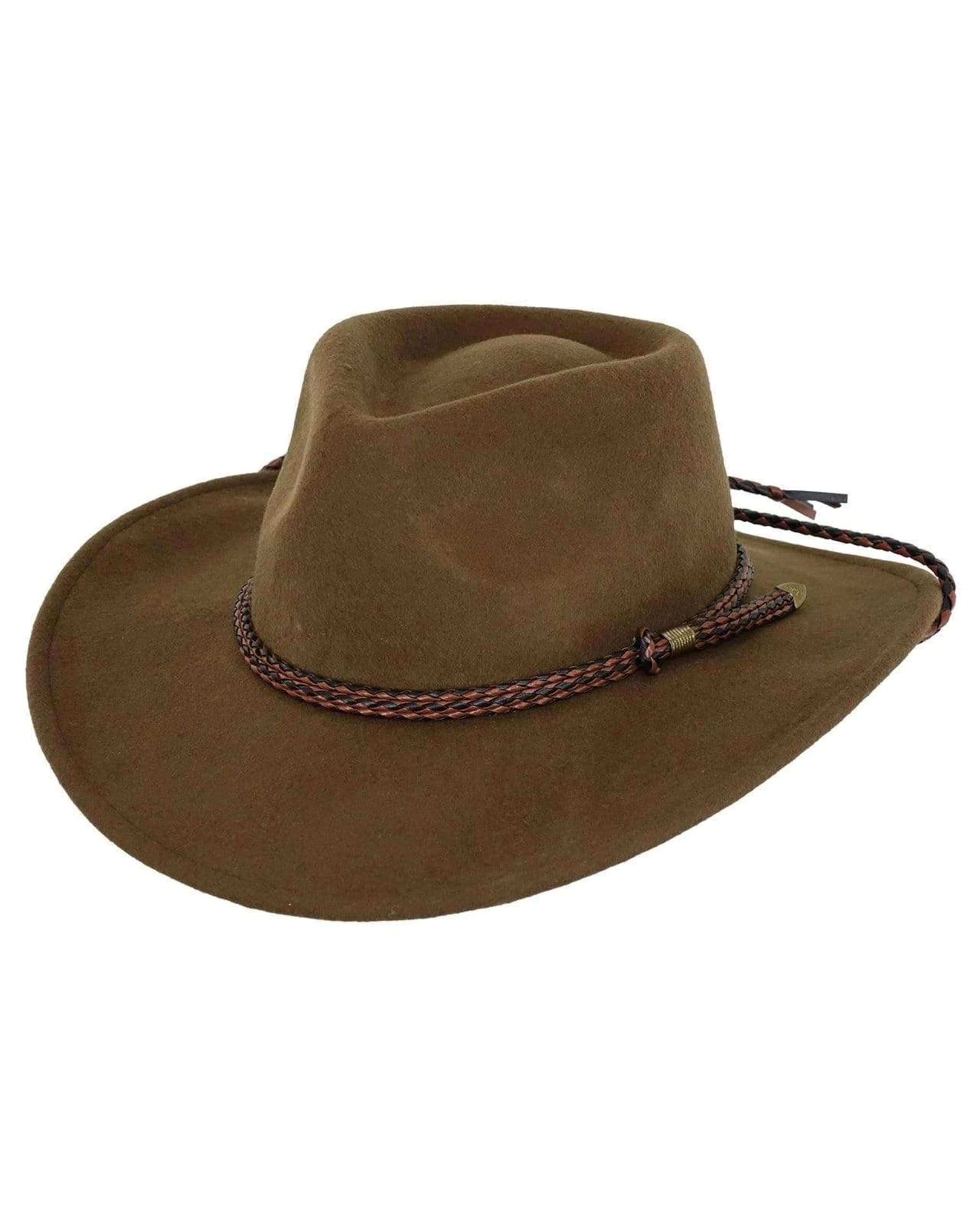 Men's 1392 Broken Hill UPF 50 Water-Resistant Crushable Australian Wool Western Cowboy Hat