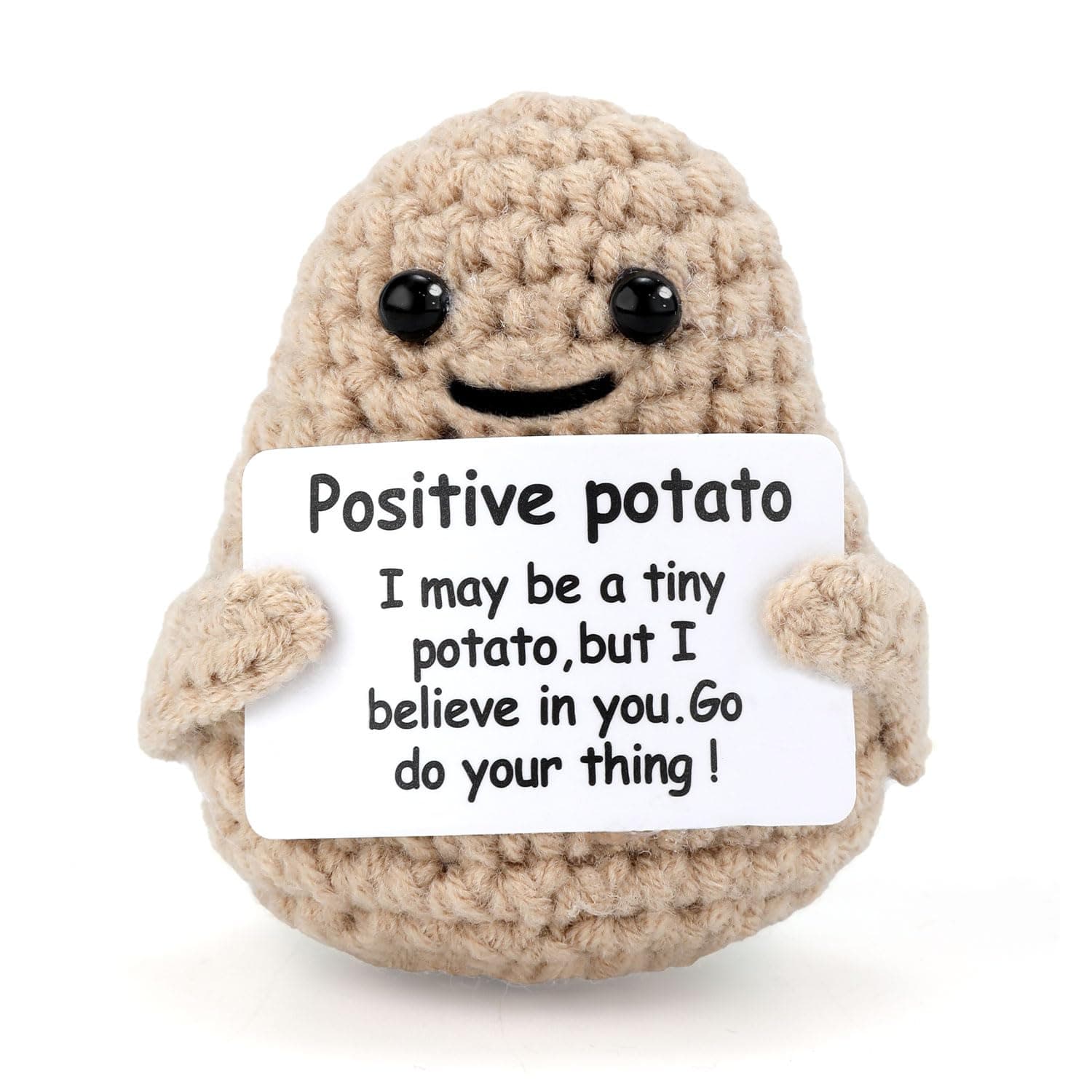 Mini Funny Knitted Potato, 3inch Creative Cute Wool Funny Potato for Birthday Gifts Party Decoration