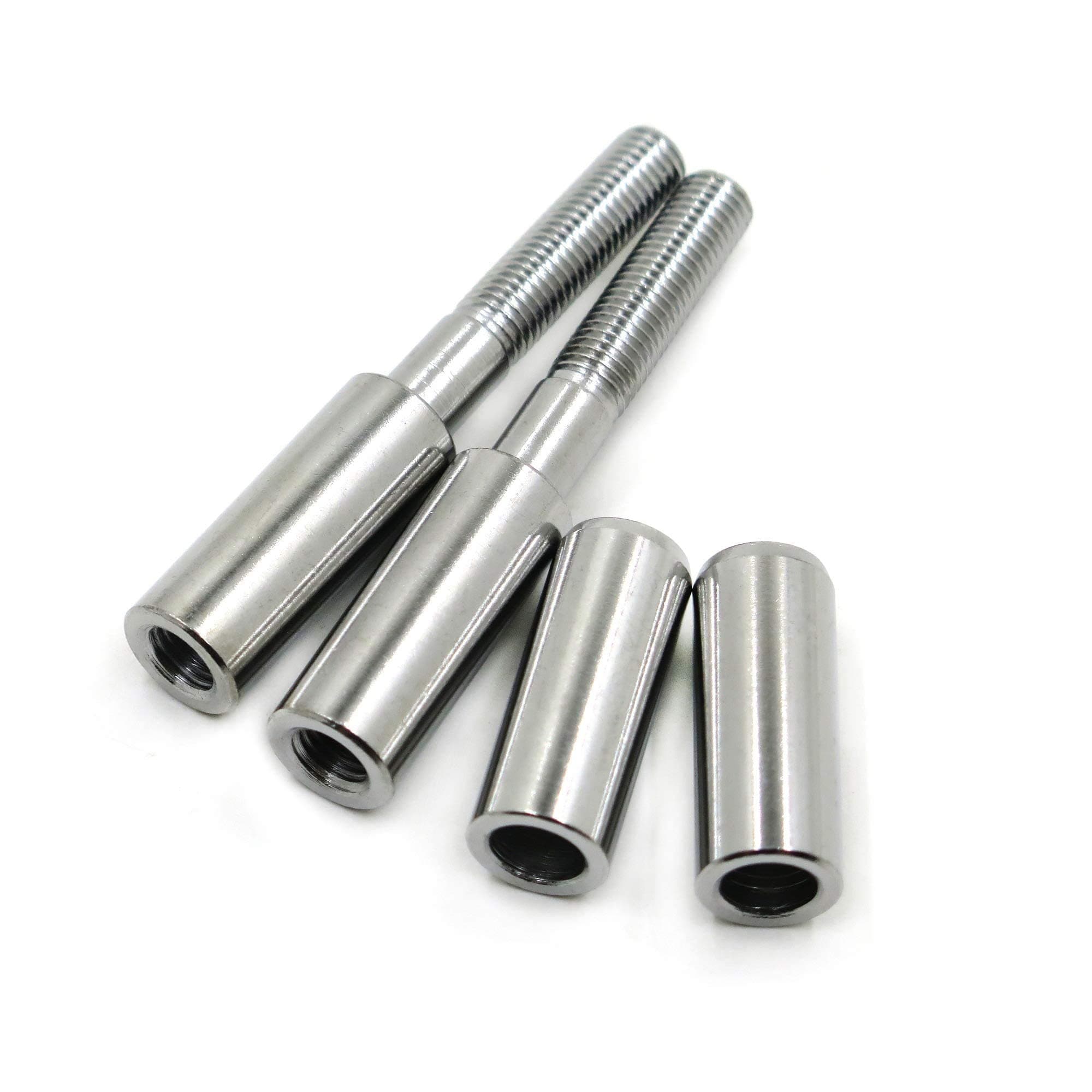 Mirror Risers Height Extension Adapters for Harley 1994 and Up Rear View Side Mirror Mount Extenders Replacement for 91907-87 Chrome Raise Your Mirror