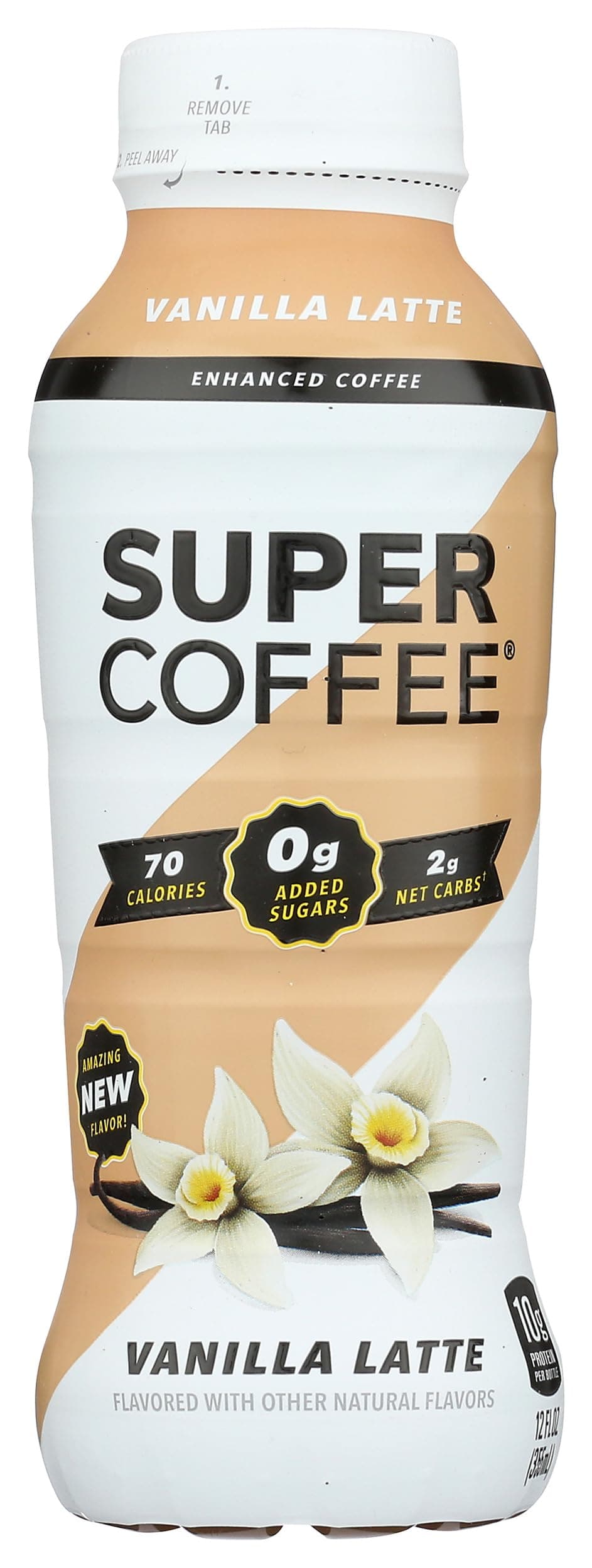 Super Coffee Protein MCT Oil Vanilla, 12 Fl Oz