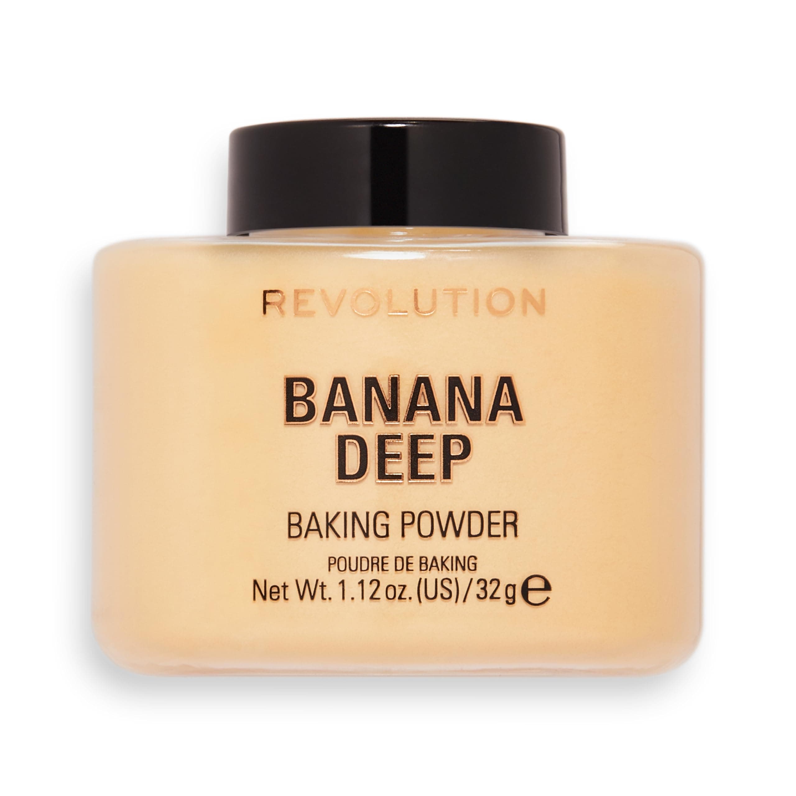 Loose Baking Powder, Prolongs Makeup Wear, Setting Banana Deep, For Medium to Dark Skin tones, 32g