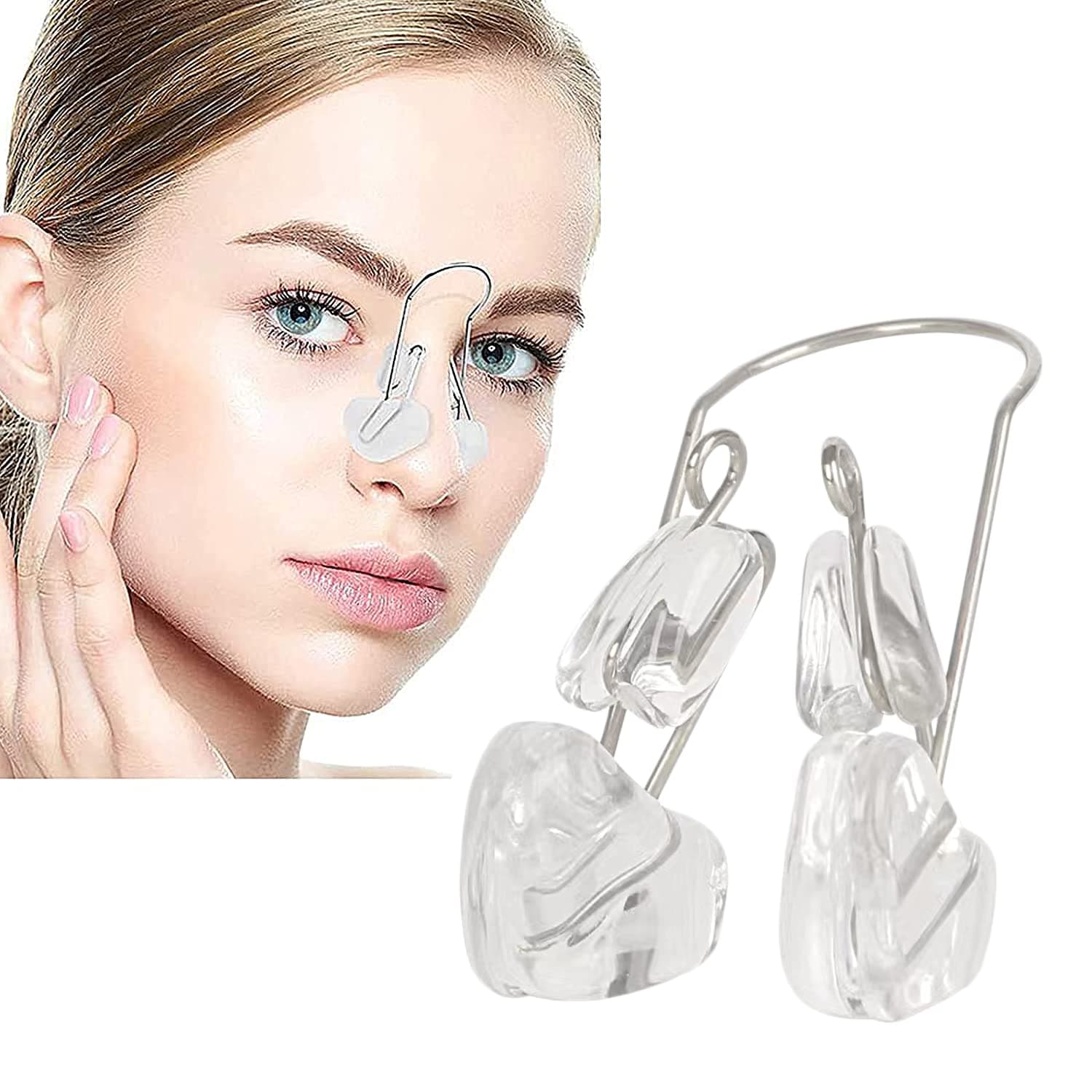 Callypso Nose Shaper Clip, Nose Straightener for Wide Noses, Safety Silicone