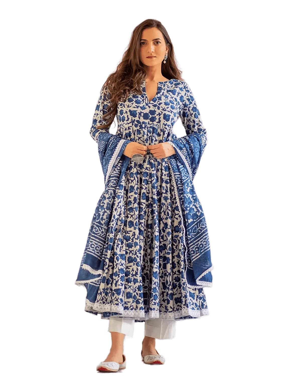 Women's Mousha Khatri Anarkali (pack of 1)