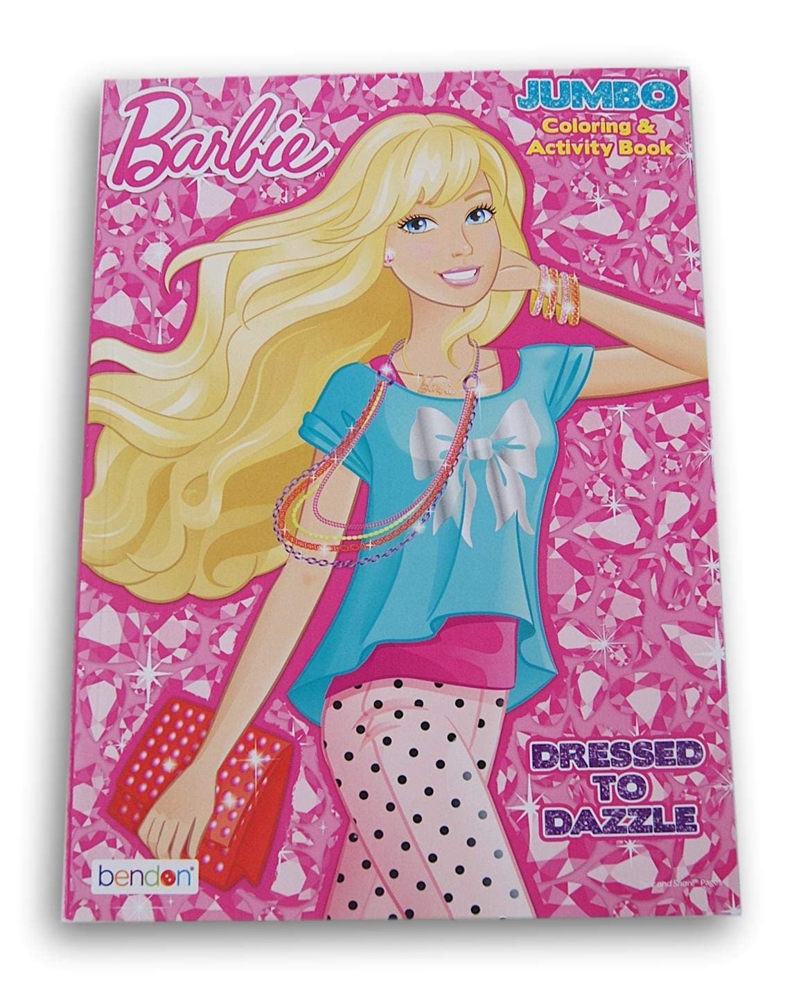 Barbie Dressed to Dazzle Coloring and Activity Book - 64 Pages