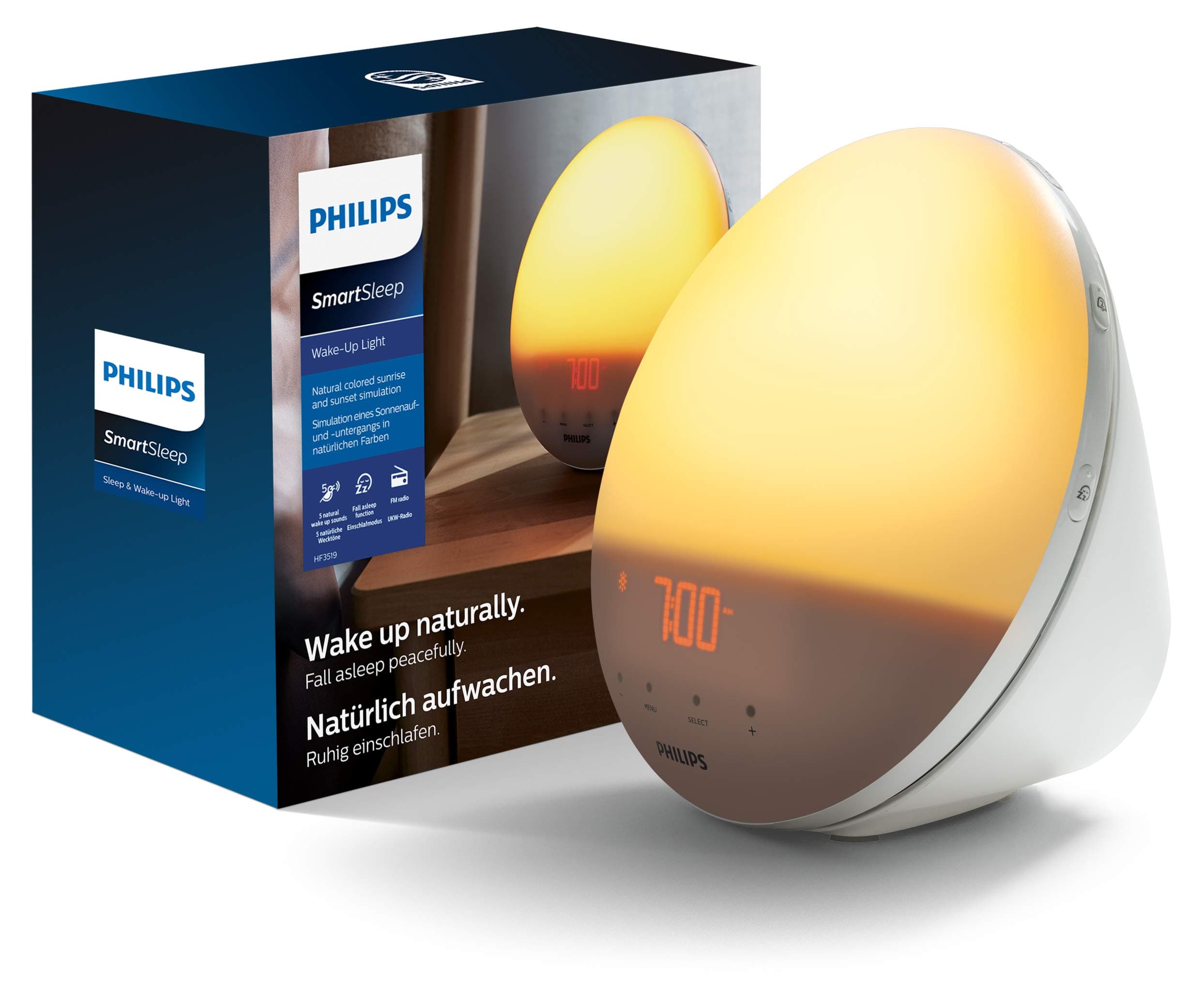 Philips SmartSleep Sleep and Wake-up Light HF3519/01