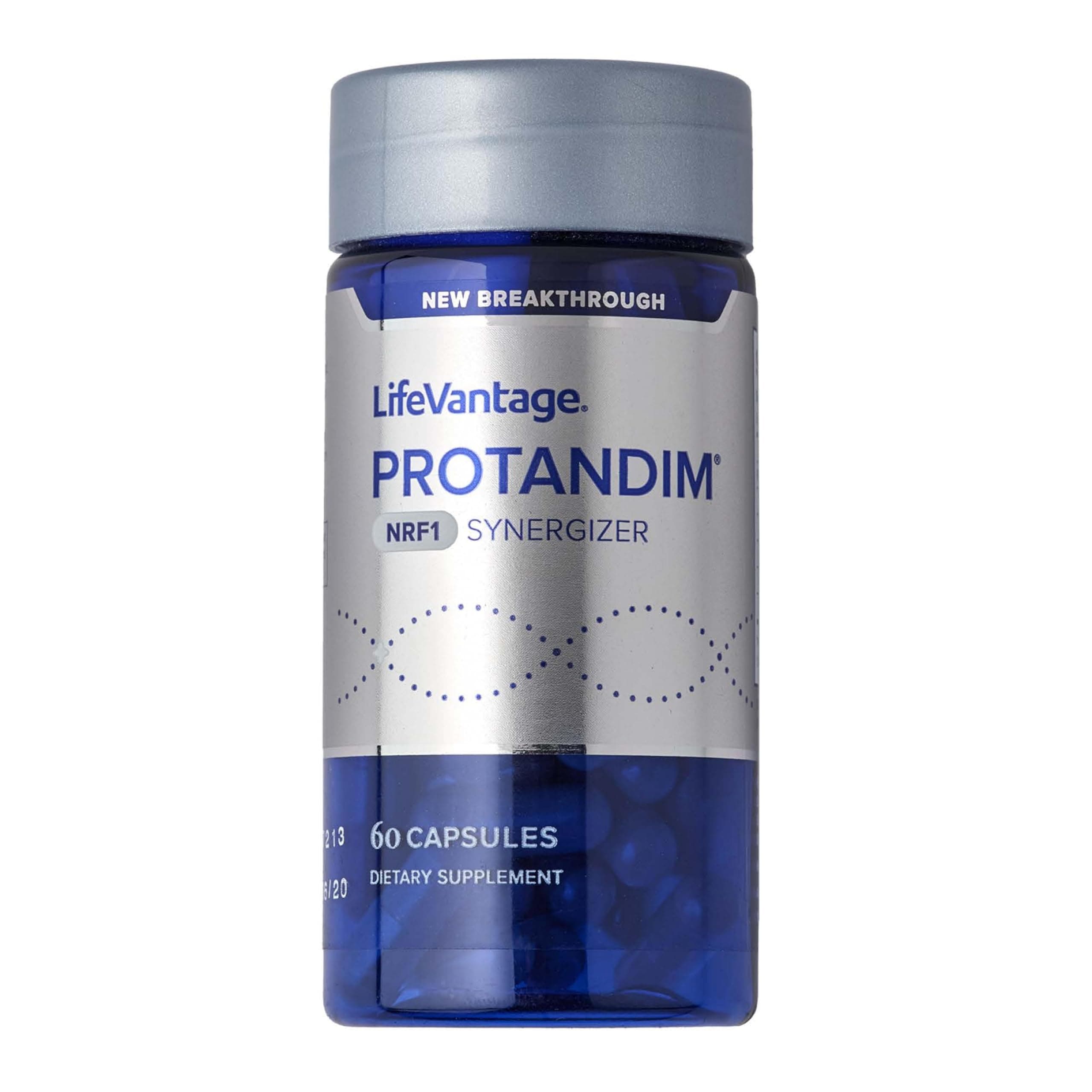 LifeVantage Protandim NRF1 Synergizer, NRF1 Activator for Cellular Health, Function, ATP Production, Mitochondrial Supplements for Energy, Vitality & Aging Support, 60 Capsules