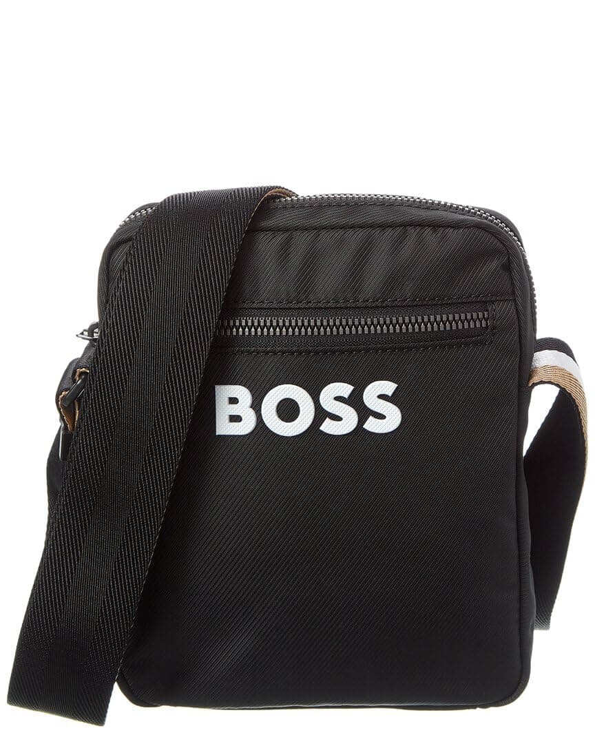 BOSS Men's Catch Nylon Small Crossbody Bag