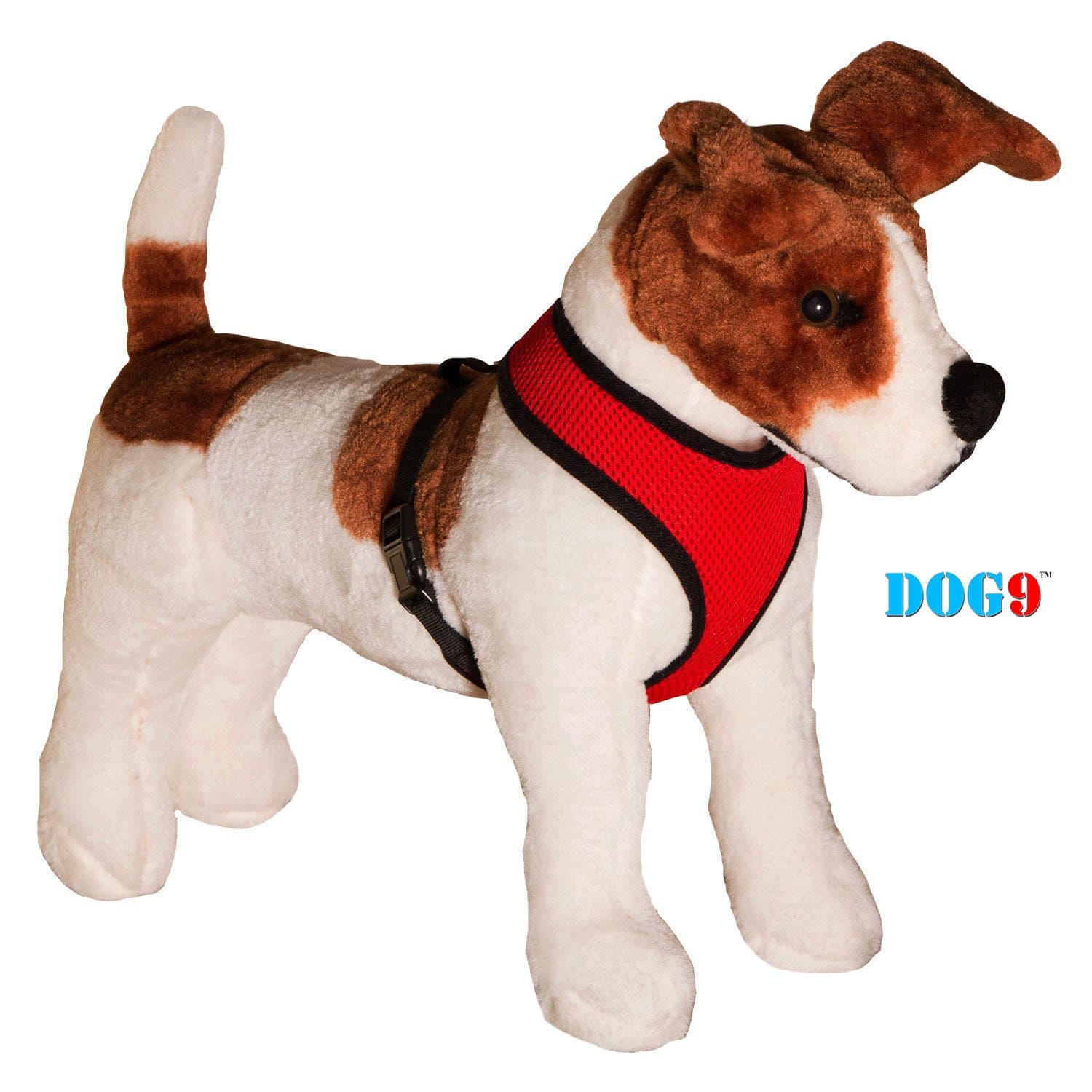 Mesh Dog Harness - Dog Vest, Best Dog Harness, Puppy Harness (Medium, Red)