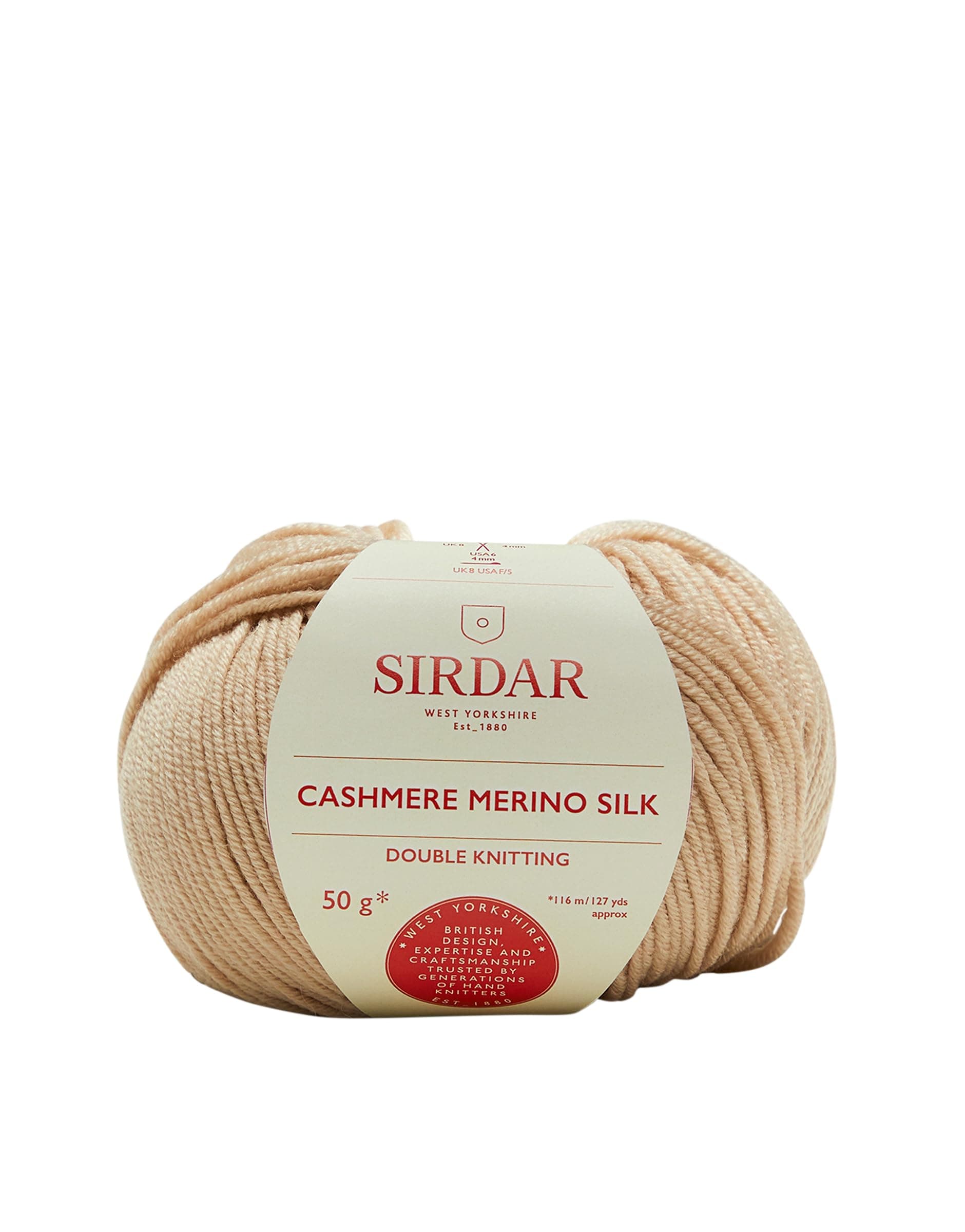 Sirdar - Cashmere Merino Silk DK Knitting Yarn - Sand Stone (# 422)