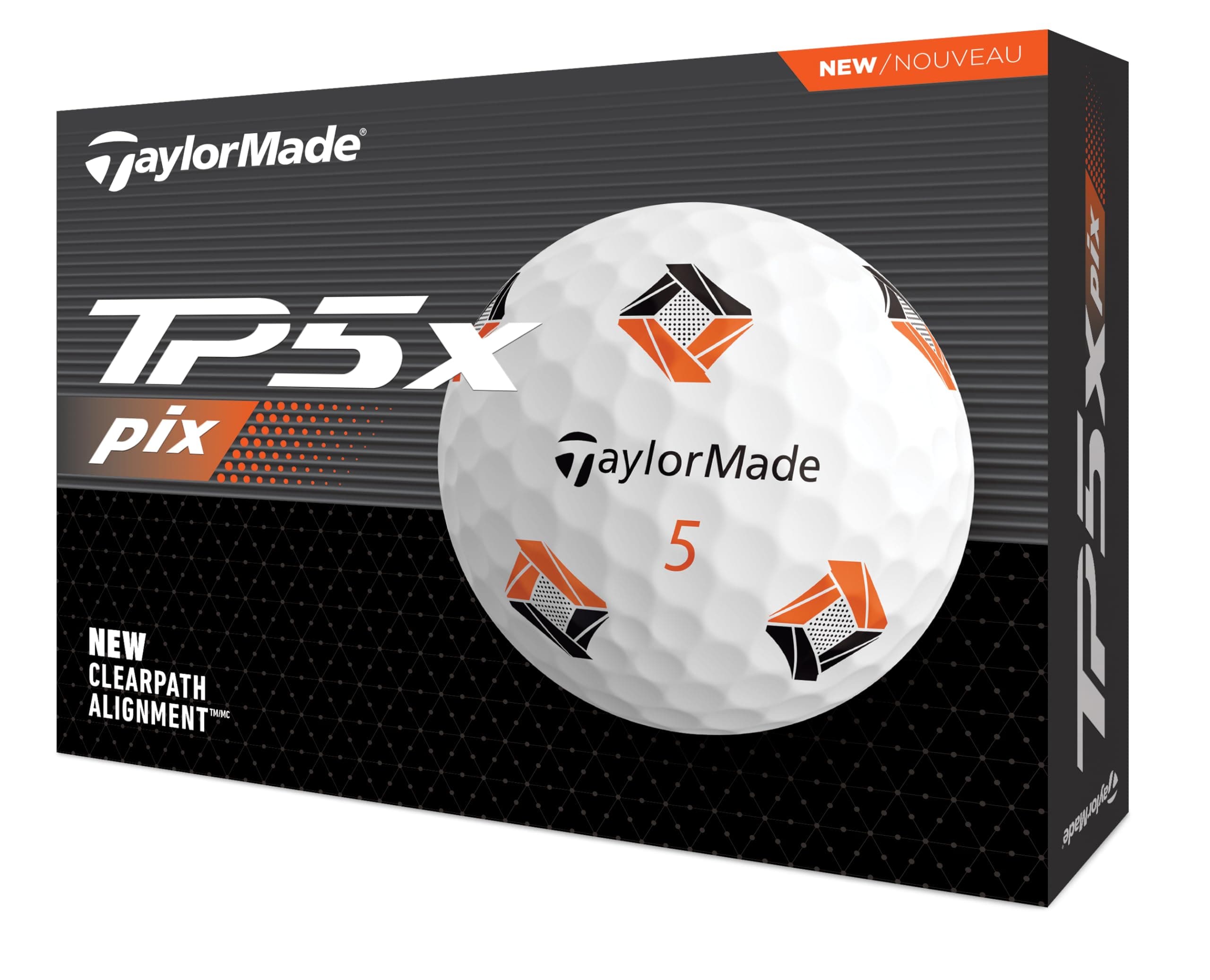 TaylorMade Unisex TP5 Golf Balls
